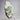 Arctic Mint Apophyllite -  Green Apophyllite on White Chalcedony Specimen #11 from Pune District, Maharashtra, India