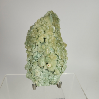 Celadonite Included Calcite from Maharashtra, India