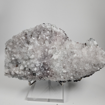 Quartz with Chalcopyrite from La Huacana Mine, Michoacan, Mexico