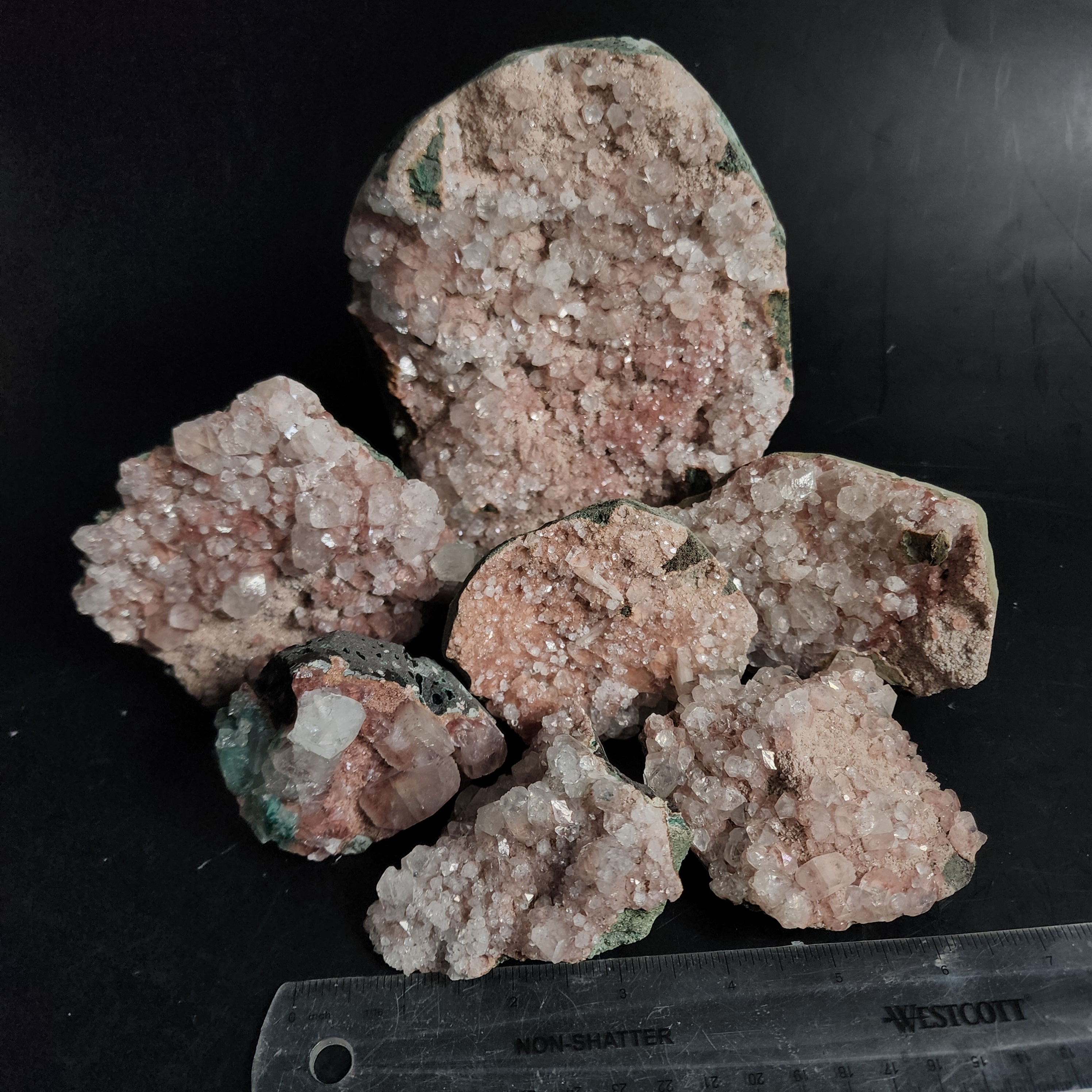 Pink Apophyllite (Maharashtra, India)