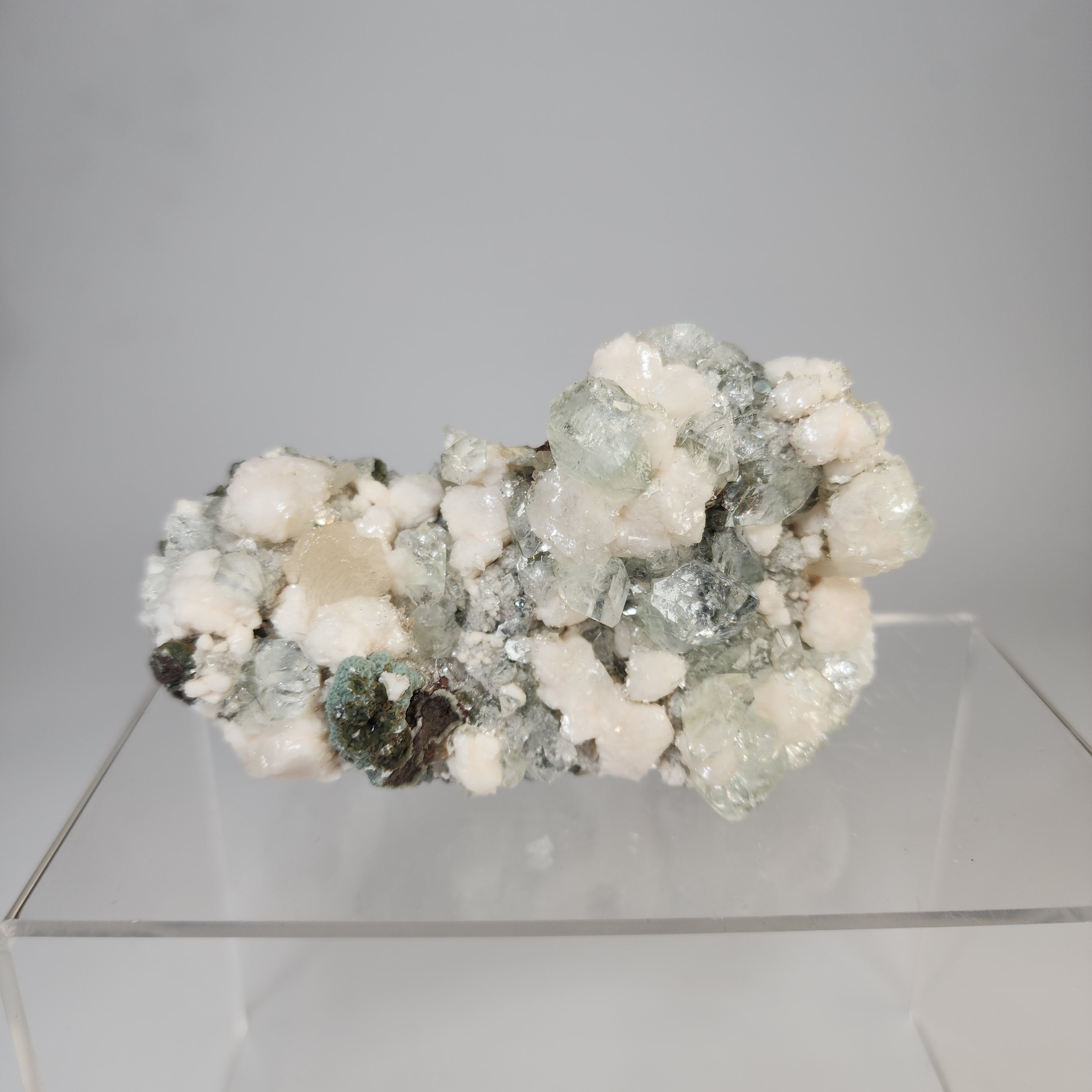 Apophyllite with Epi-Stilbite Specimen #10 from Pune District, Maharashtra, India