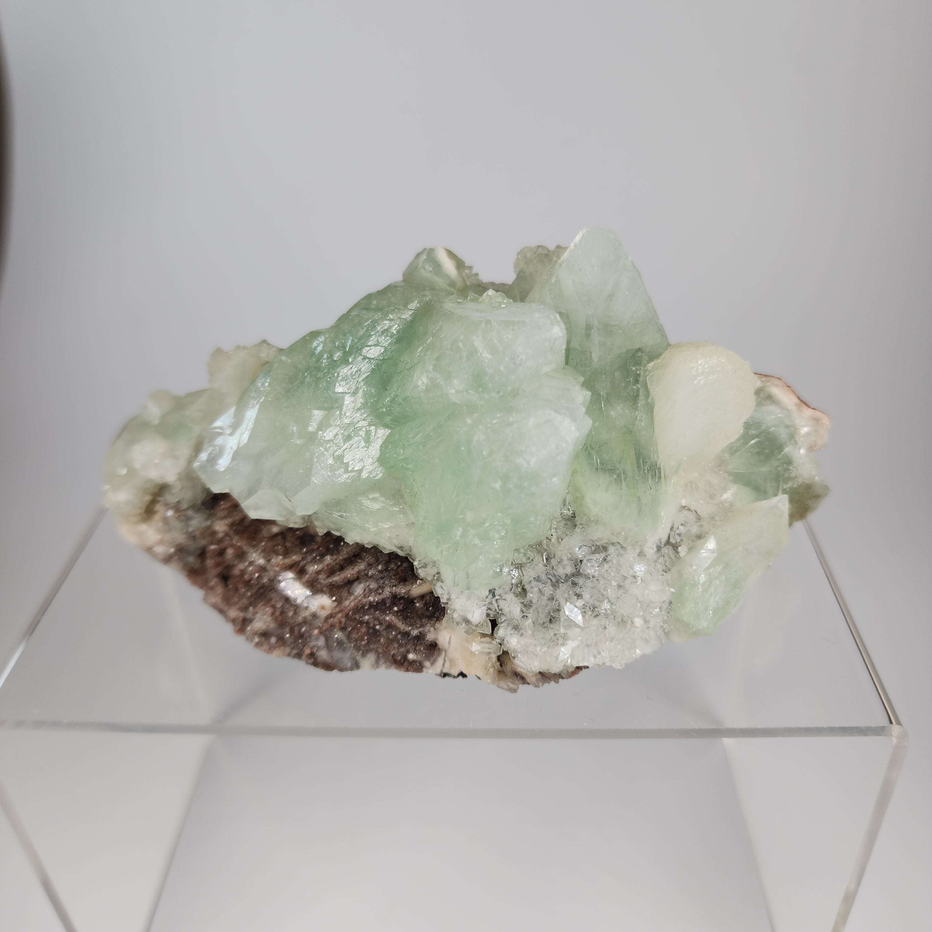 Pointed Apophyllite Specimen #2 from Pune District, Maharashtra, India