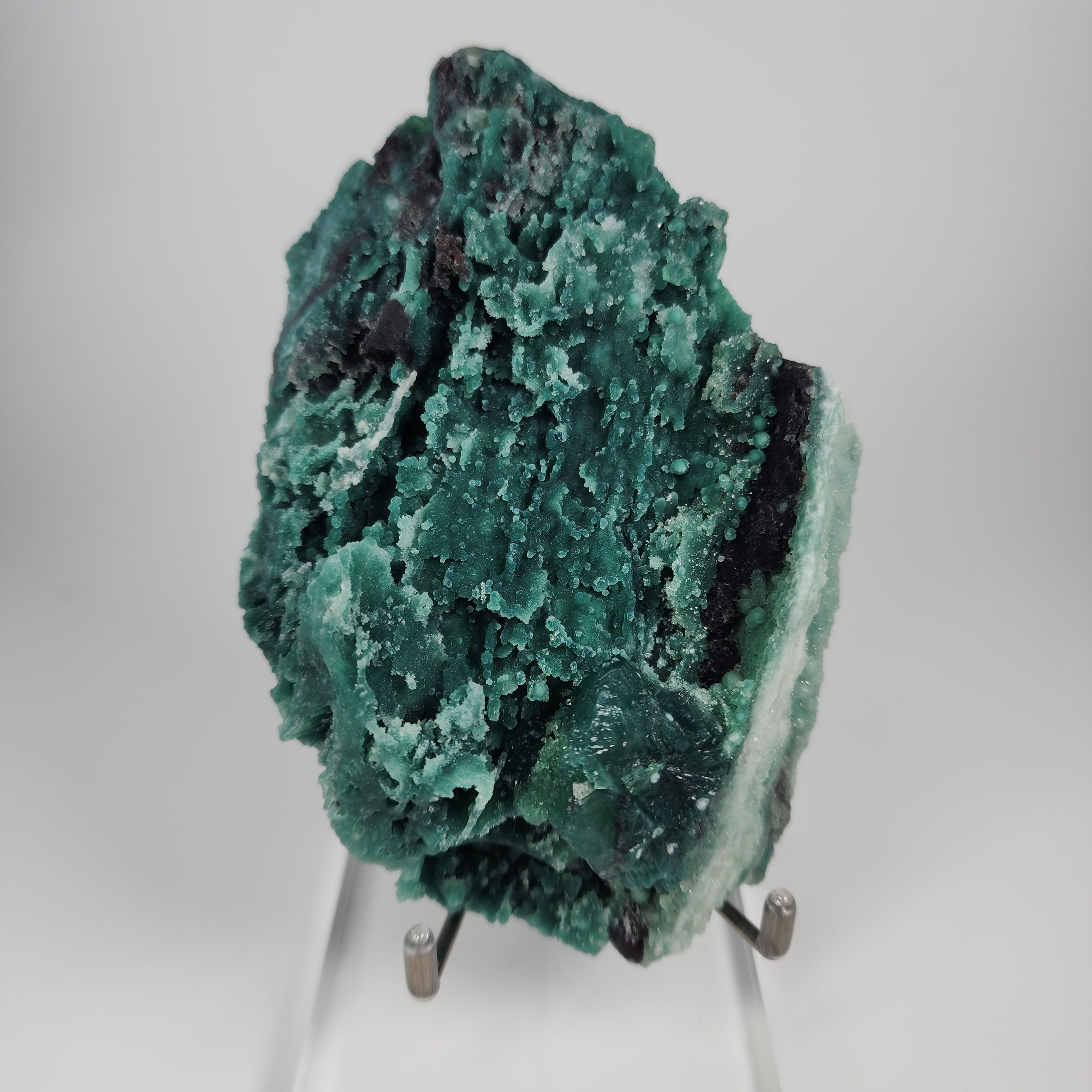 Celadonite Included Chalcedony Specimen #4 from Jalgaon District, Maharashtra, India