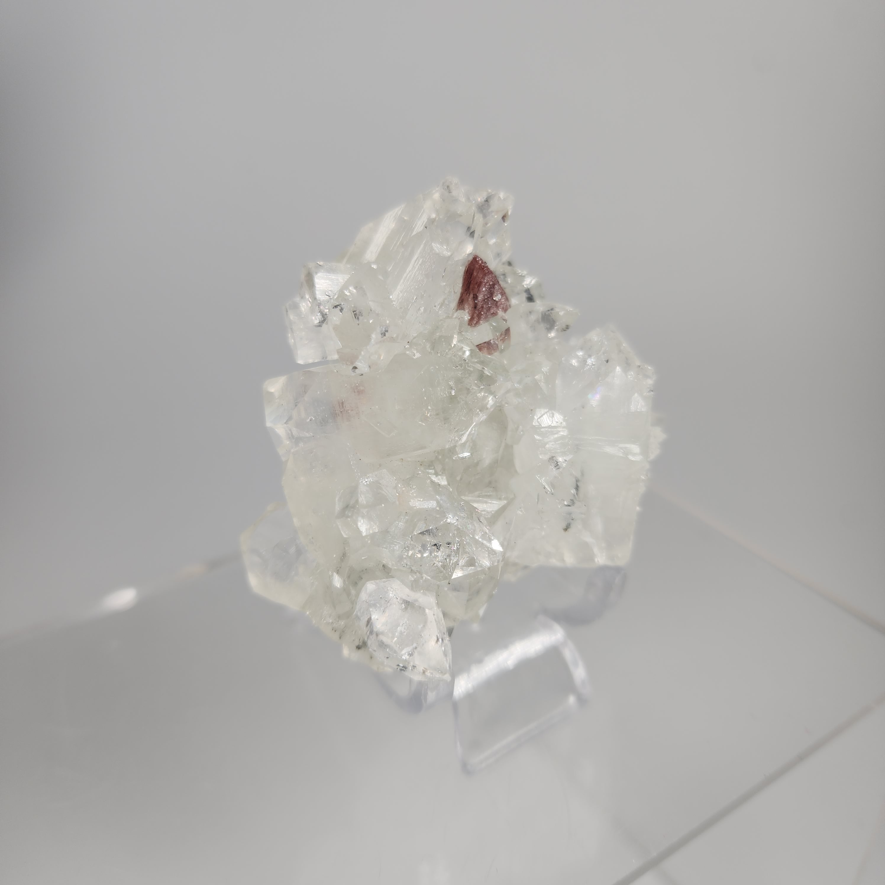 High Quality Diamond Apophyllite Specimen #2 with Heulandite from Jalgaon District, Maharashtra, India