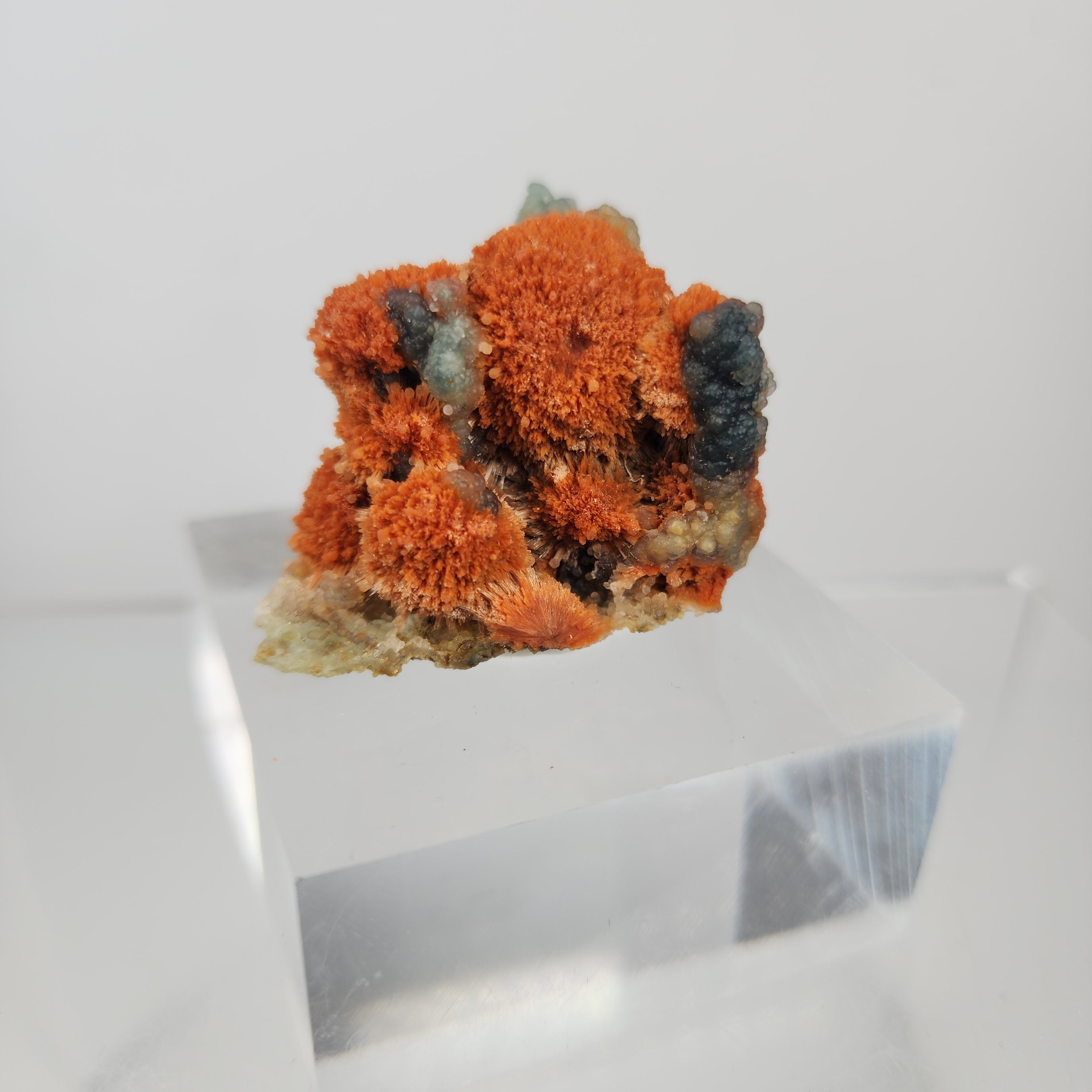 Fine Mineral Scolecite Sun Specimen #11 from Chandwad, Maharashtra, India