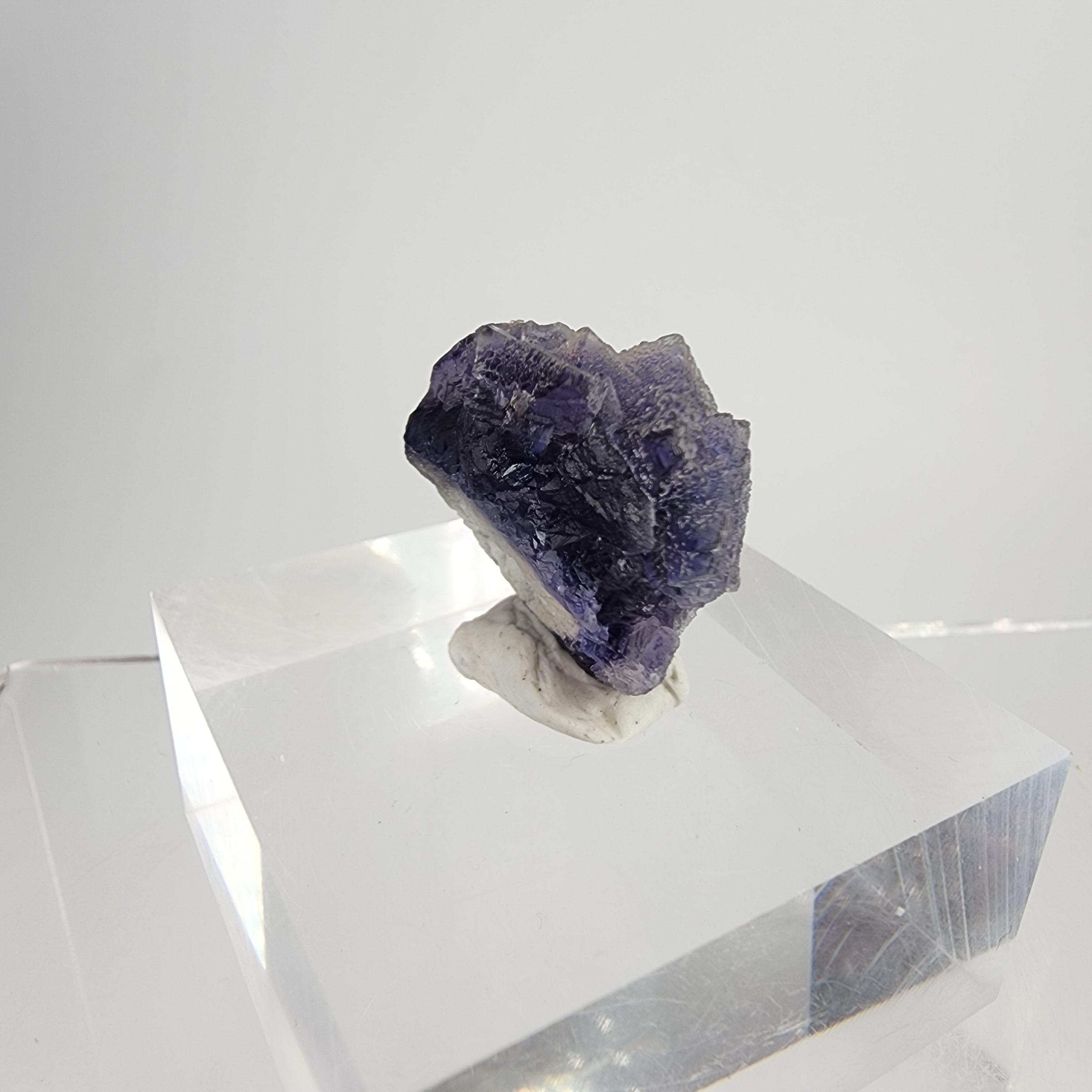 Purple Fluorite Specimen #4 from Rajasthan, India