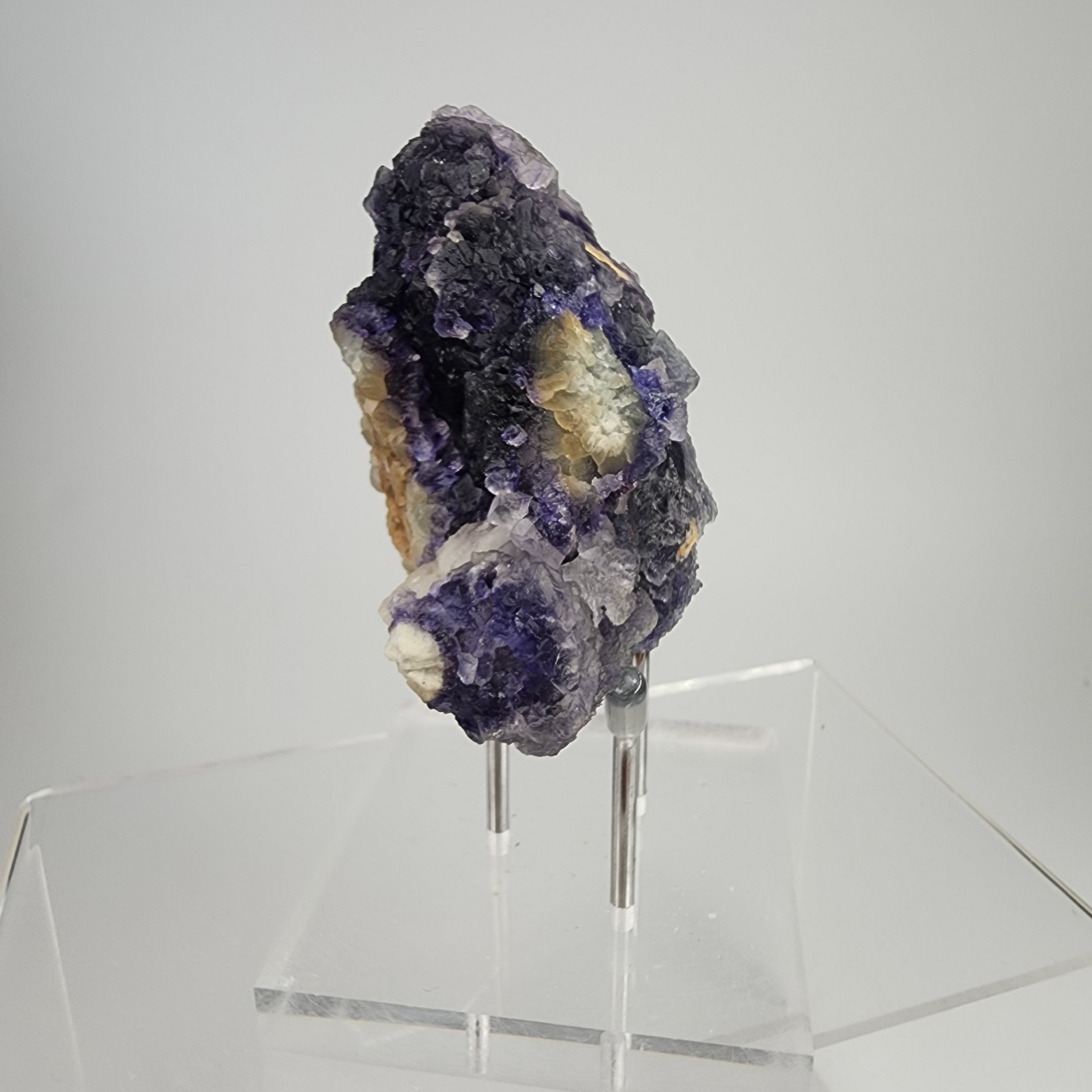 Purple Fluorite Specimen #35 from Rajasthan, India