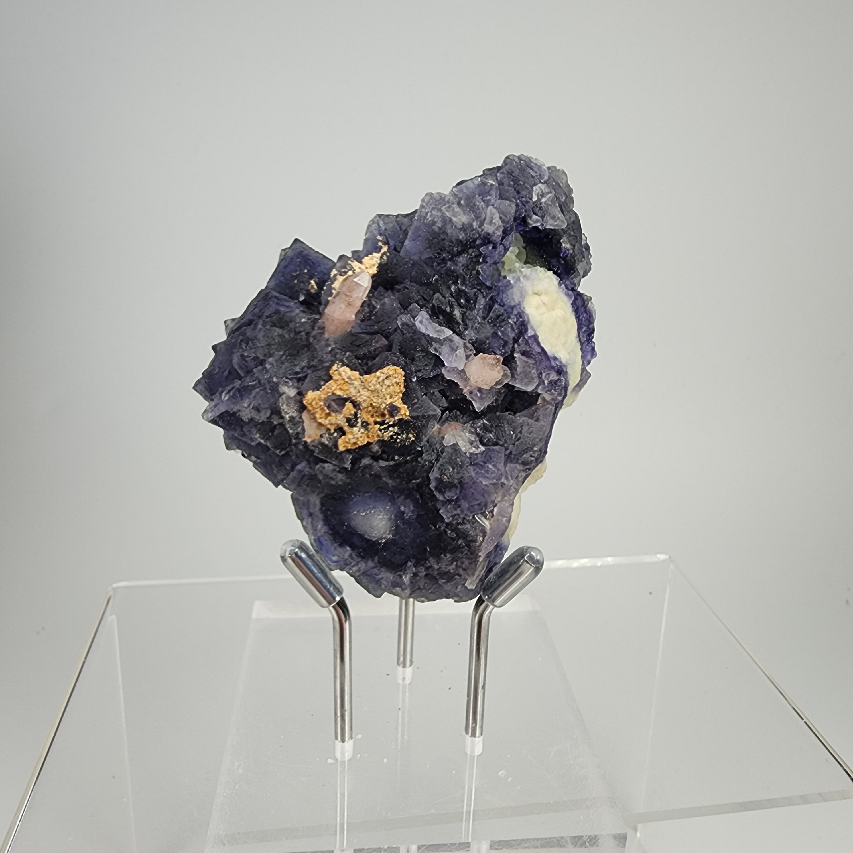 Purple Fluorite Specimen #38 from Rajasthan, India