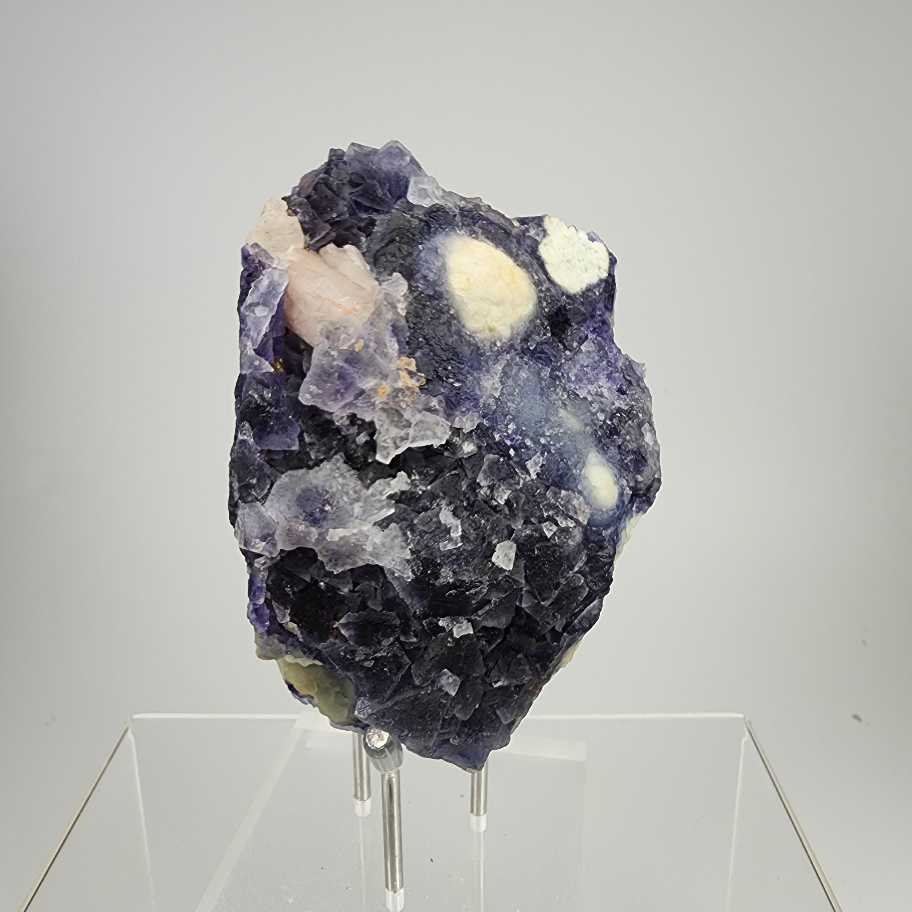 Purple Fluorite Specimen #41 from Rajasthan, India