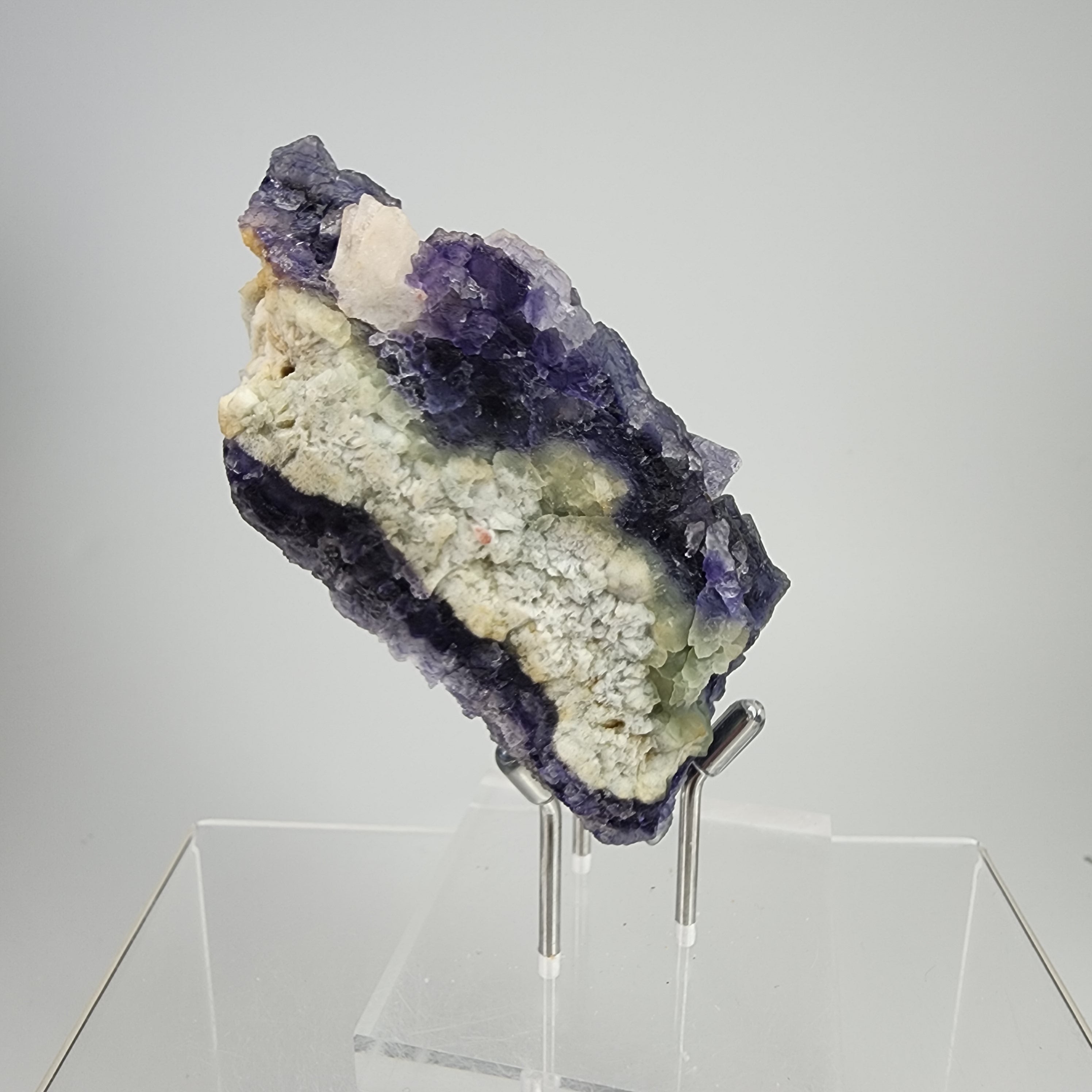 Purple Fluorite Specimen #41 from Rajasthan, India