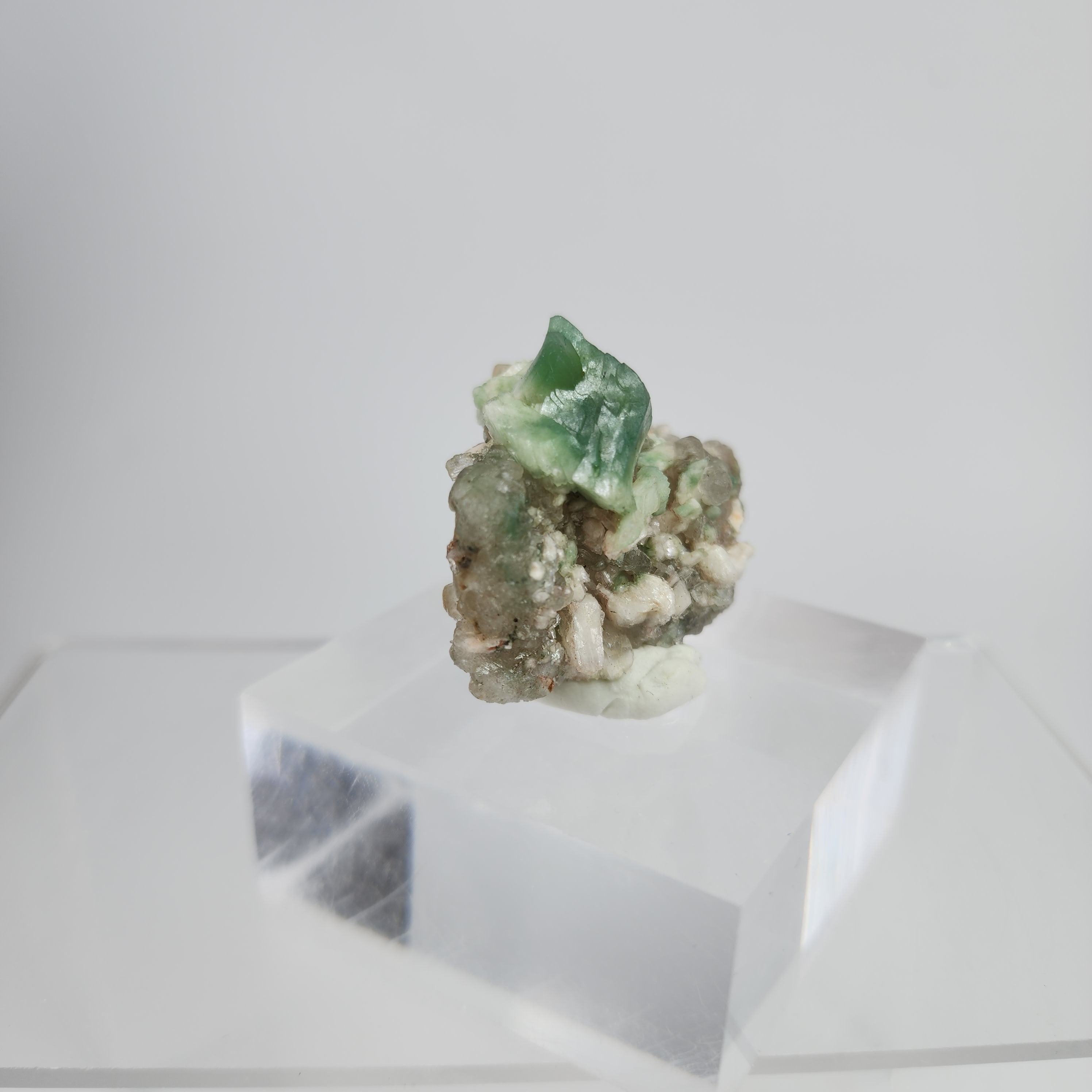 Green Heulandite Specimen #7 from Maharashtra, India