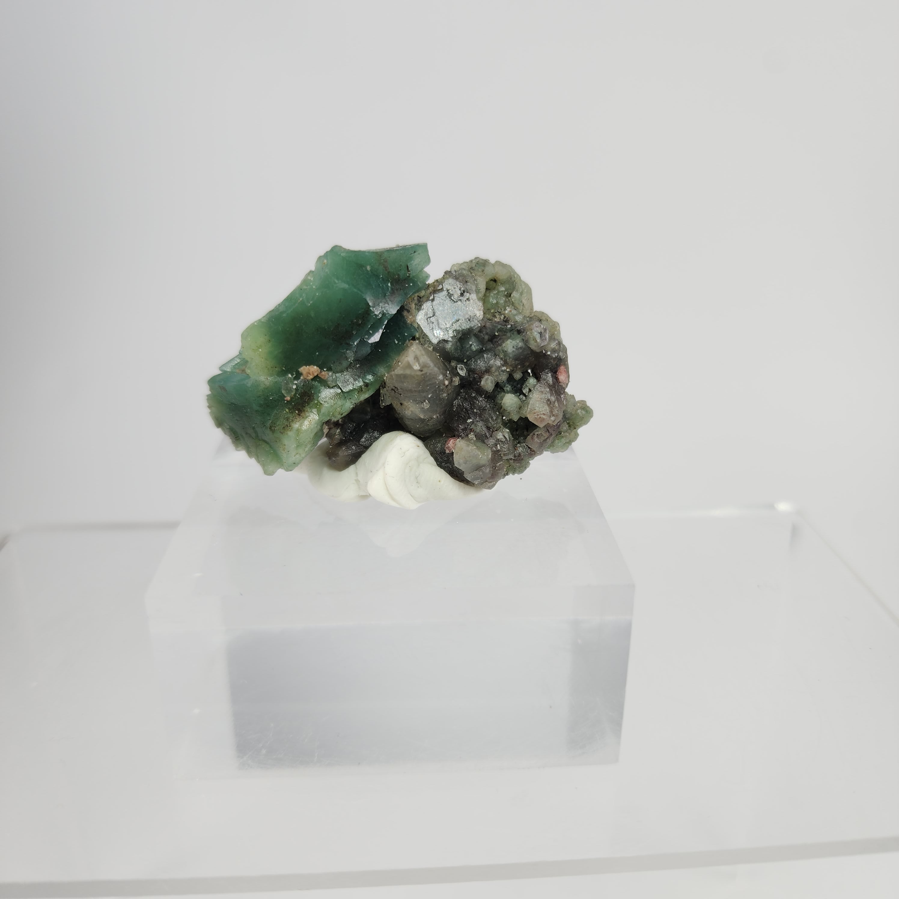 Green Heulandite Specimen #9 from Maharashtra, India