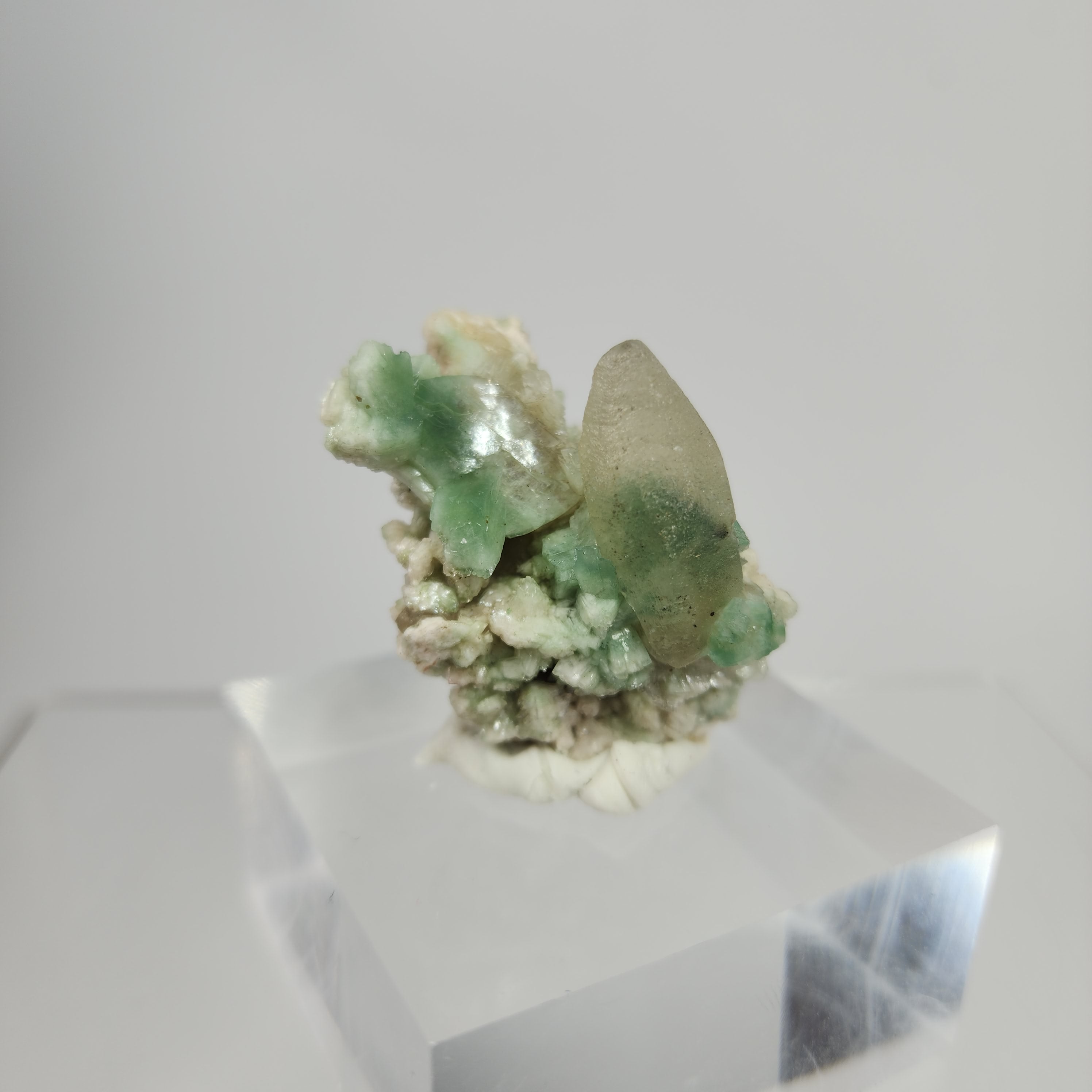 Green Heulandite Specimen #10 from Maharashtra, India