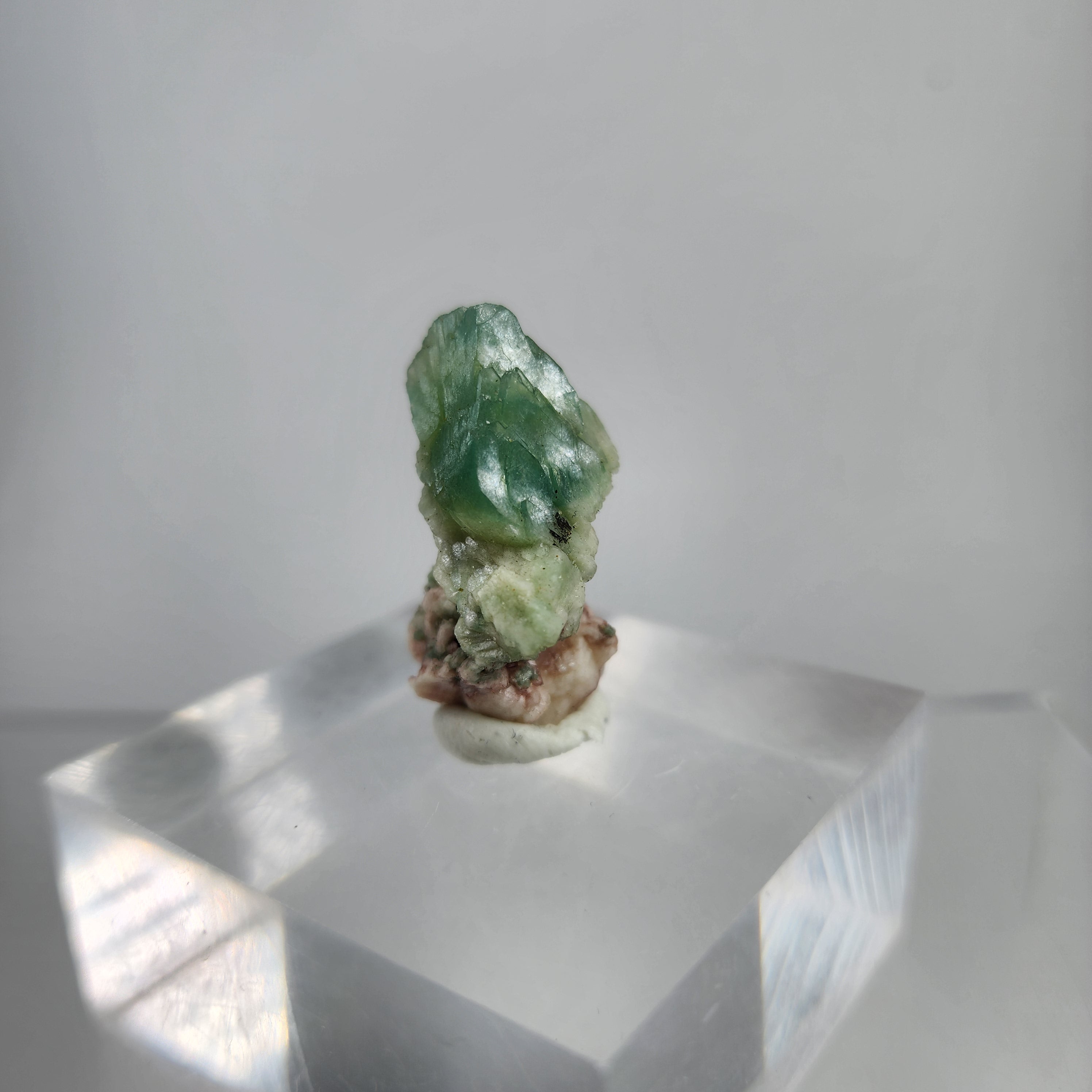 Green Heulandite Specimen #18 from Maharashtra, India