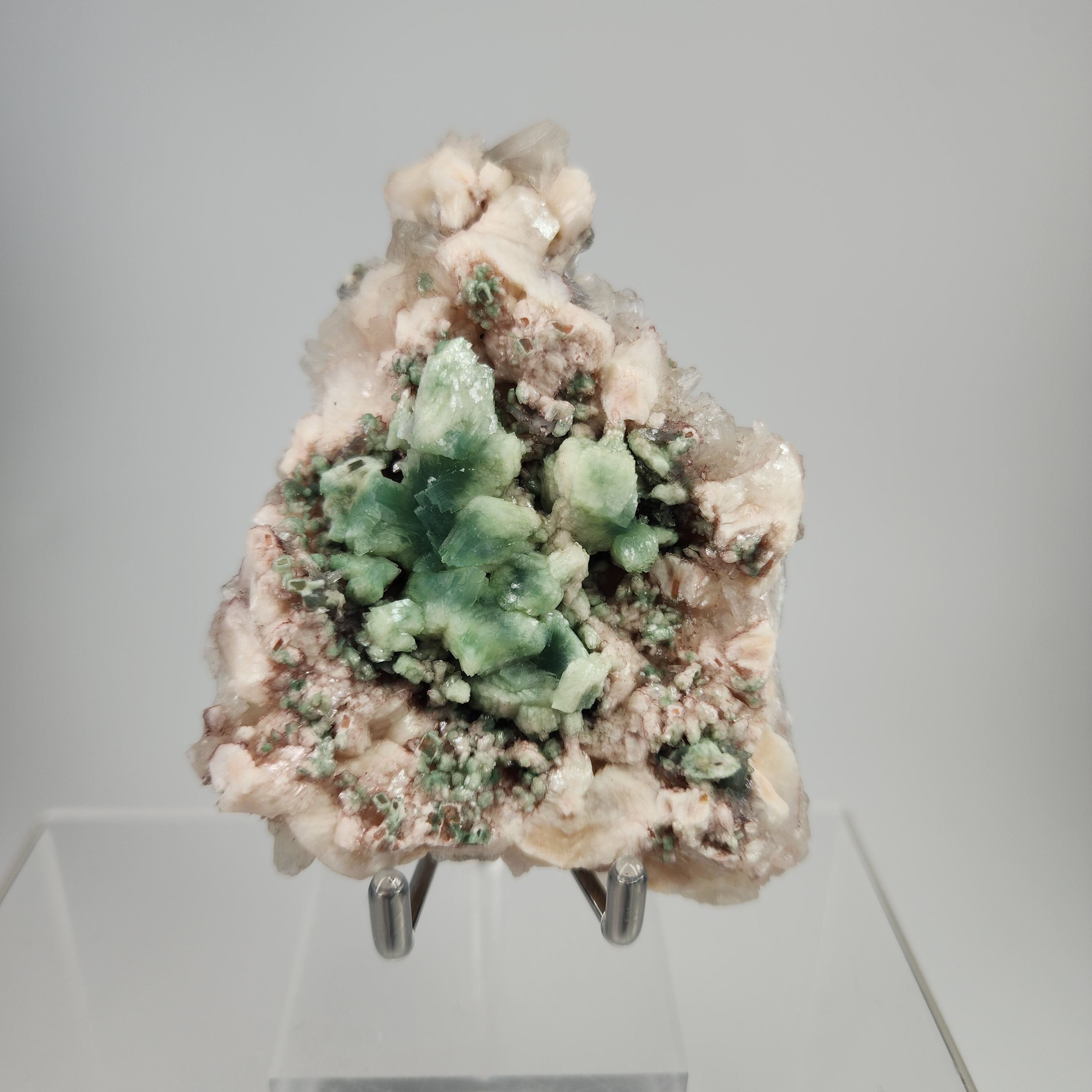 Green Heulandite Specimen #20 from Maharashtra, India