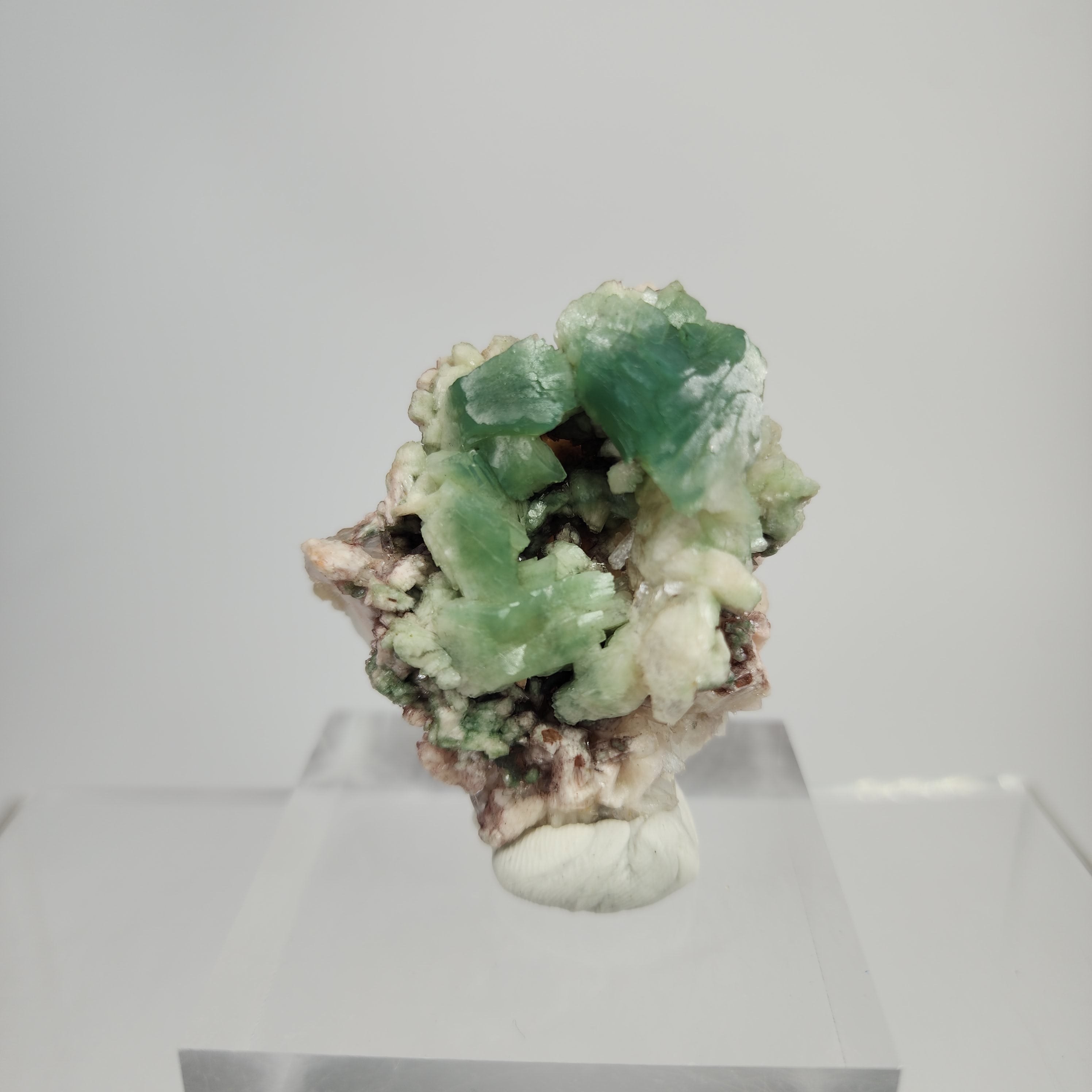 Green Heulandite Specimen #41 from Maharashtra, India