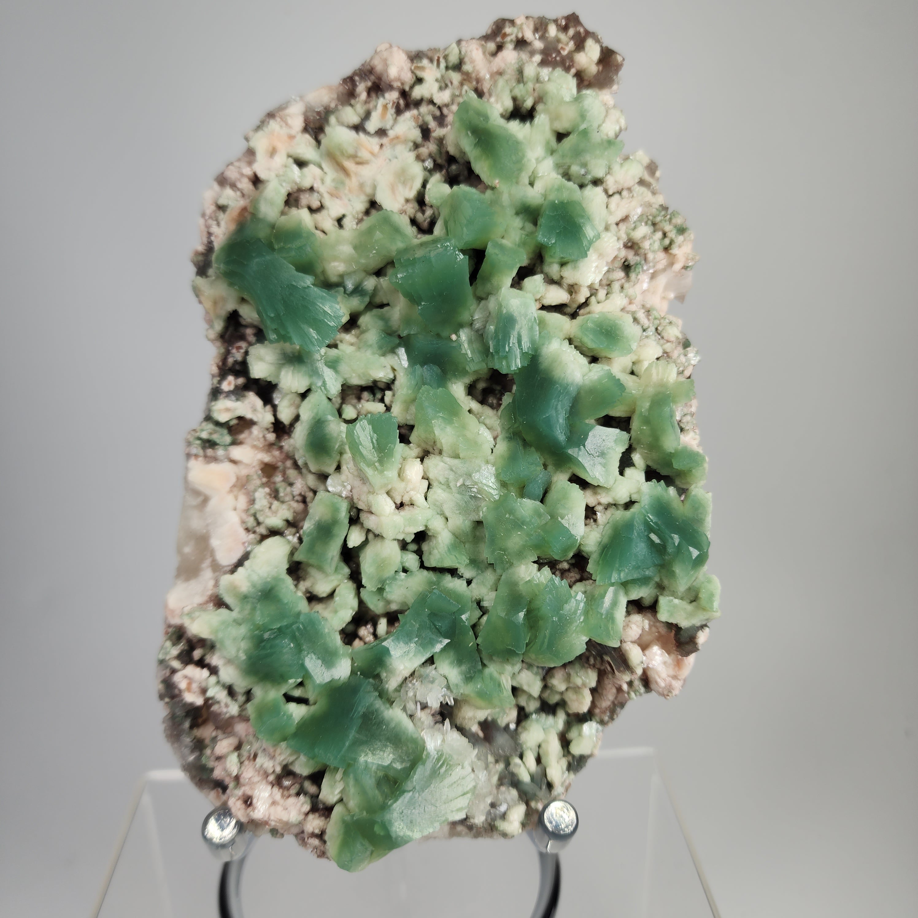 Green Heulandite Specimen #42 from Maharashtra, India