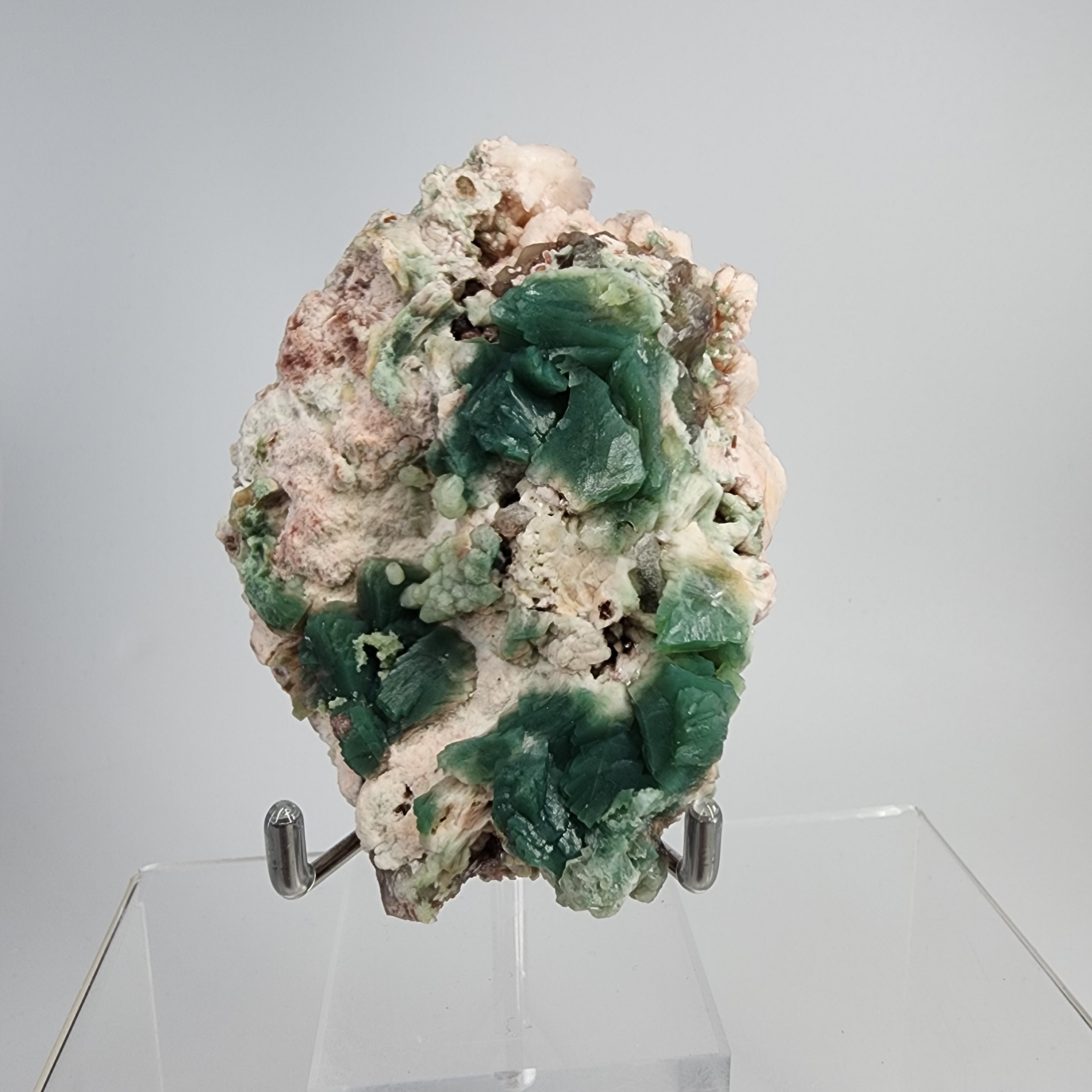 Green Heulandite Specimen #45 from Maharashtra, India