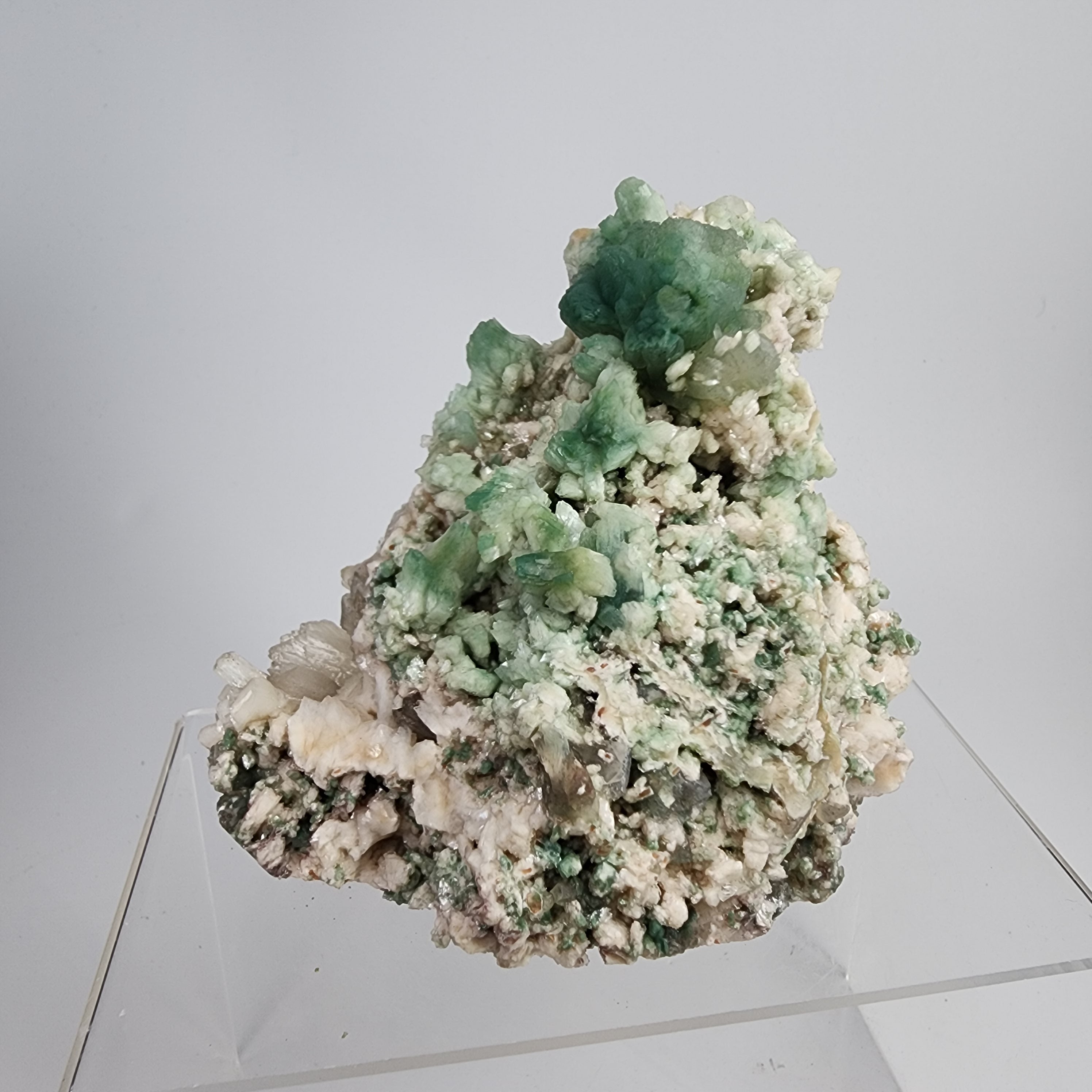 Green Heulandite Specimen #48 from Maharashtra, India