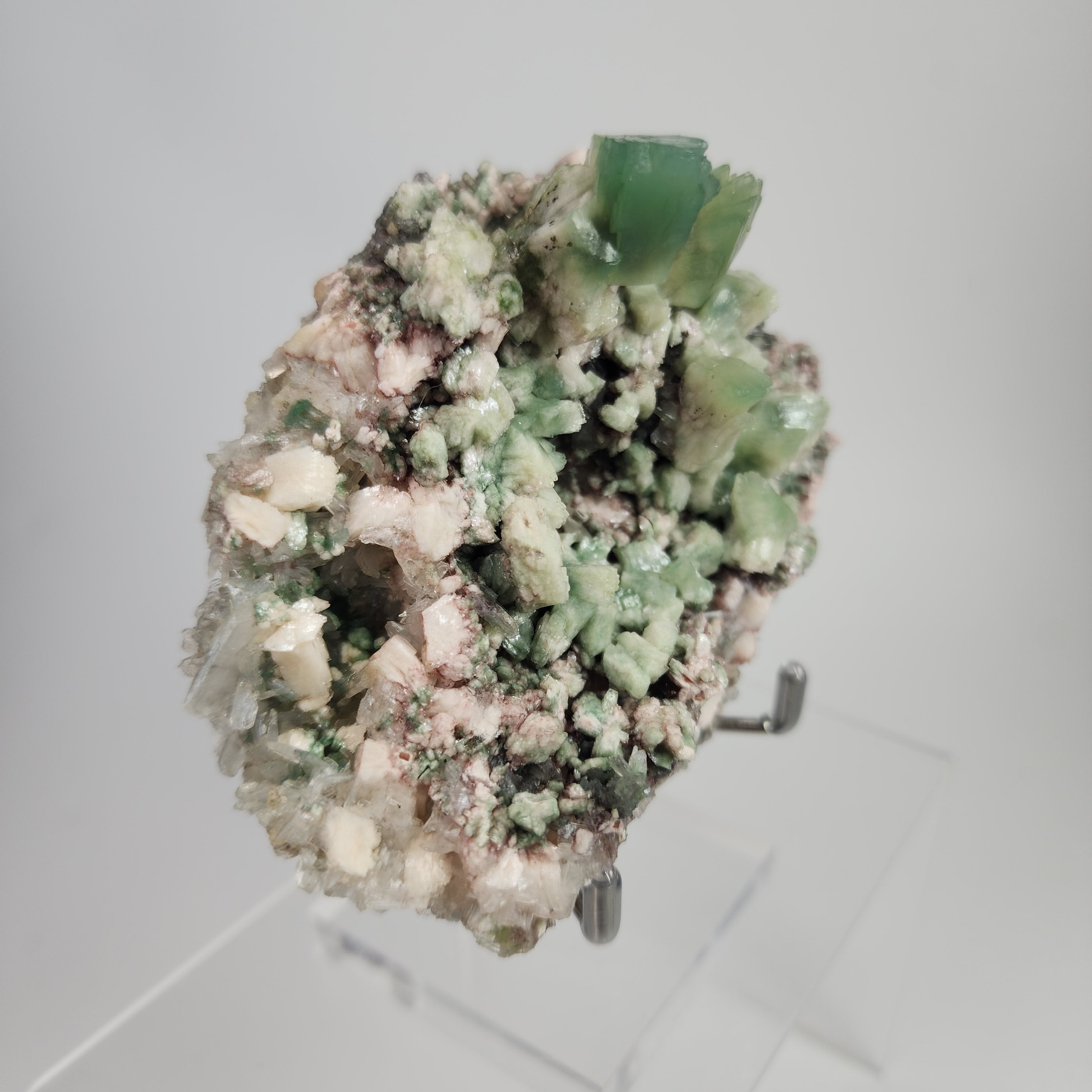 Green Heulandite Specimen #53 from Maharashtra, India