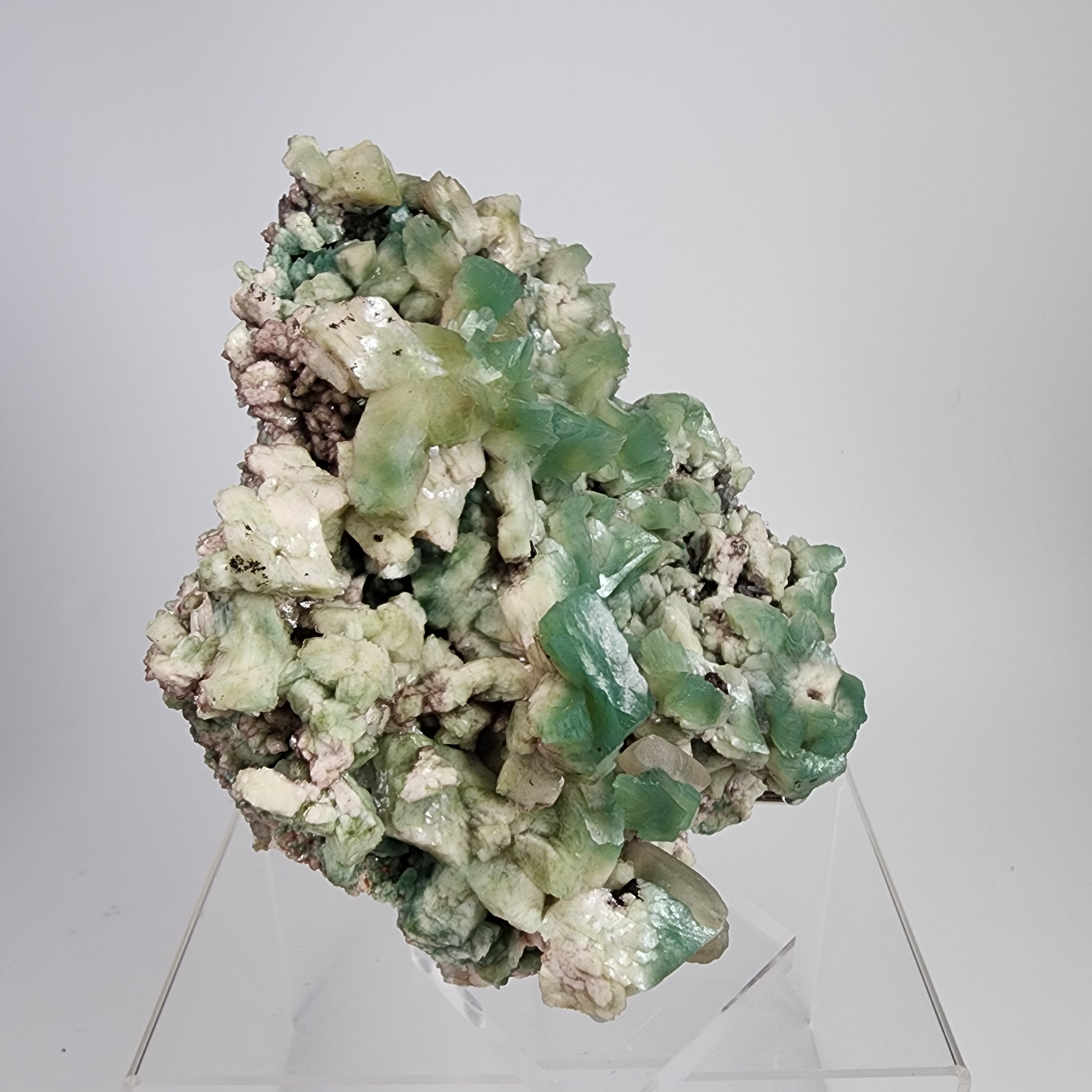 Green Heulandite Specimen #54 from Maharashtra, India