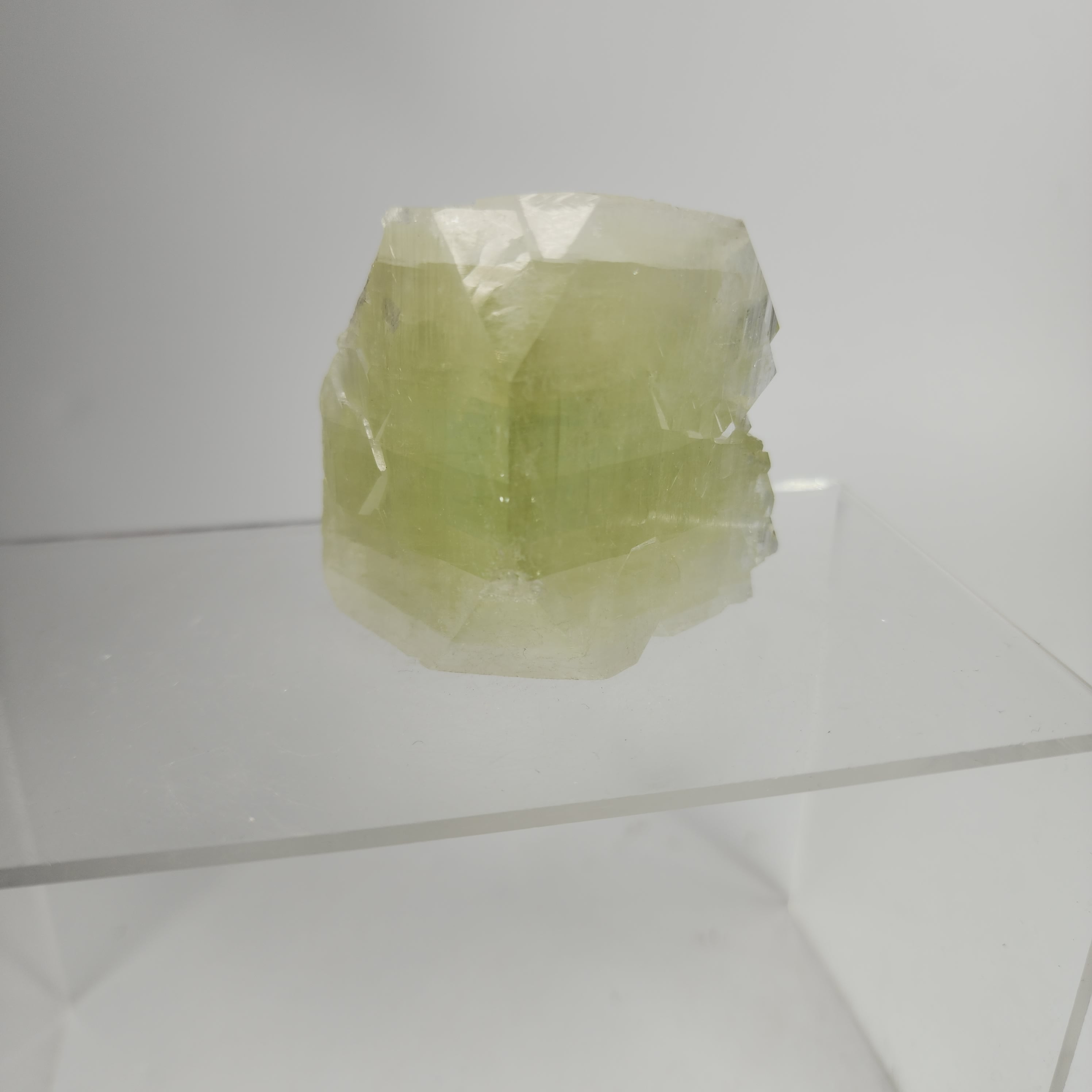 Large Cubed Green Apophyllite Specimen #3 from Maharashtra, India