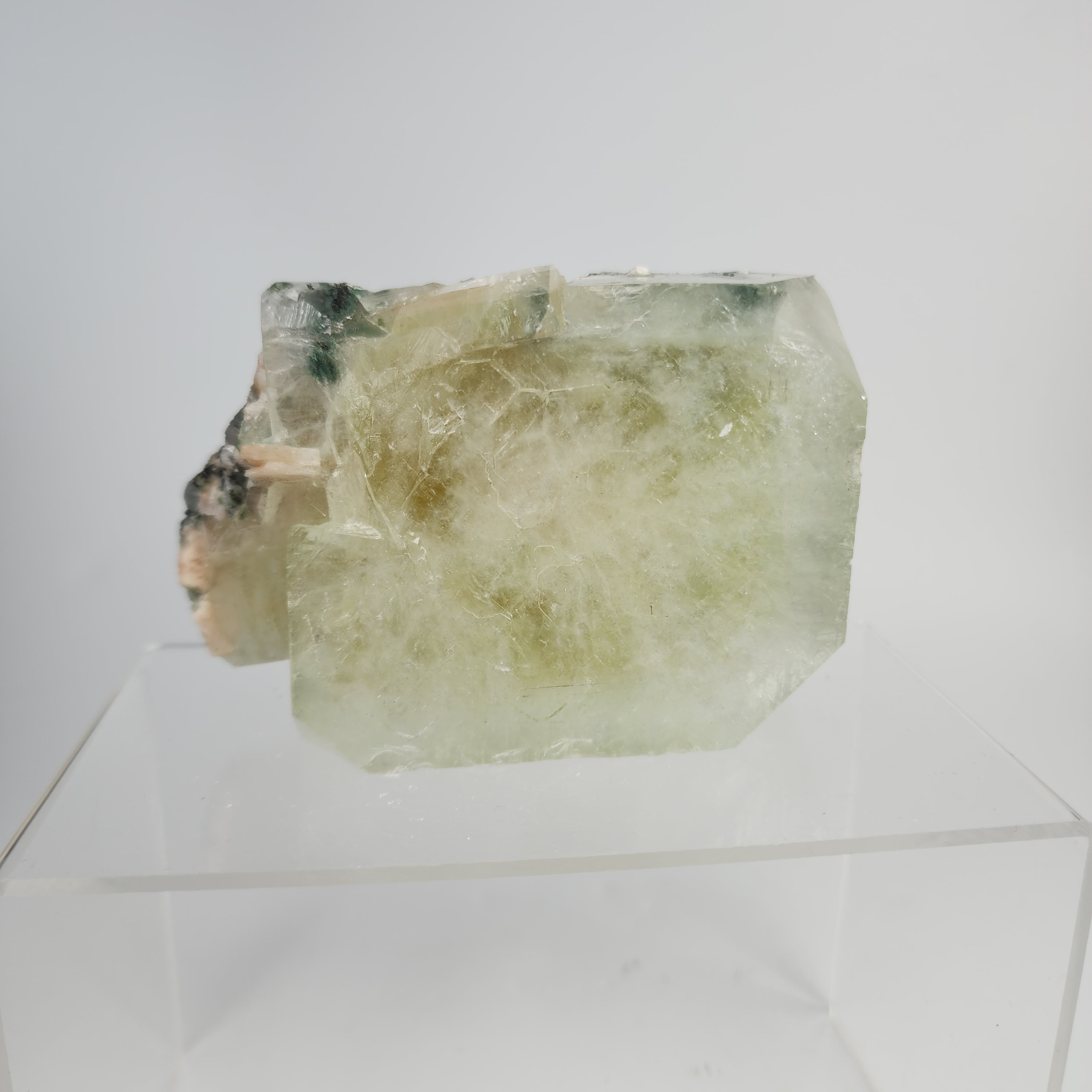 Large Cubed Green Apophyllite Specimen #9 from Maharashtra, India