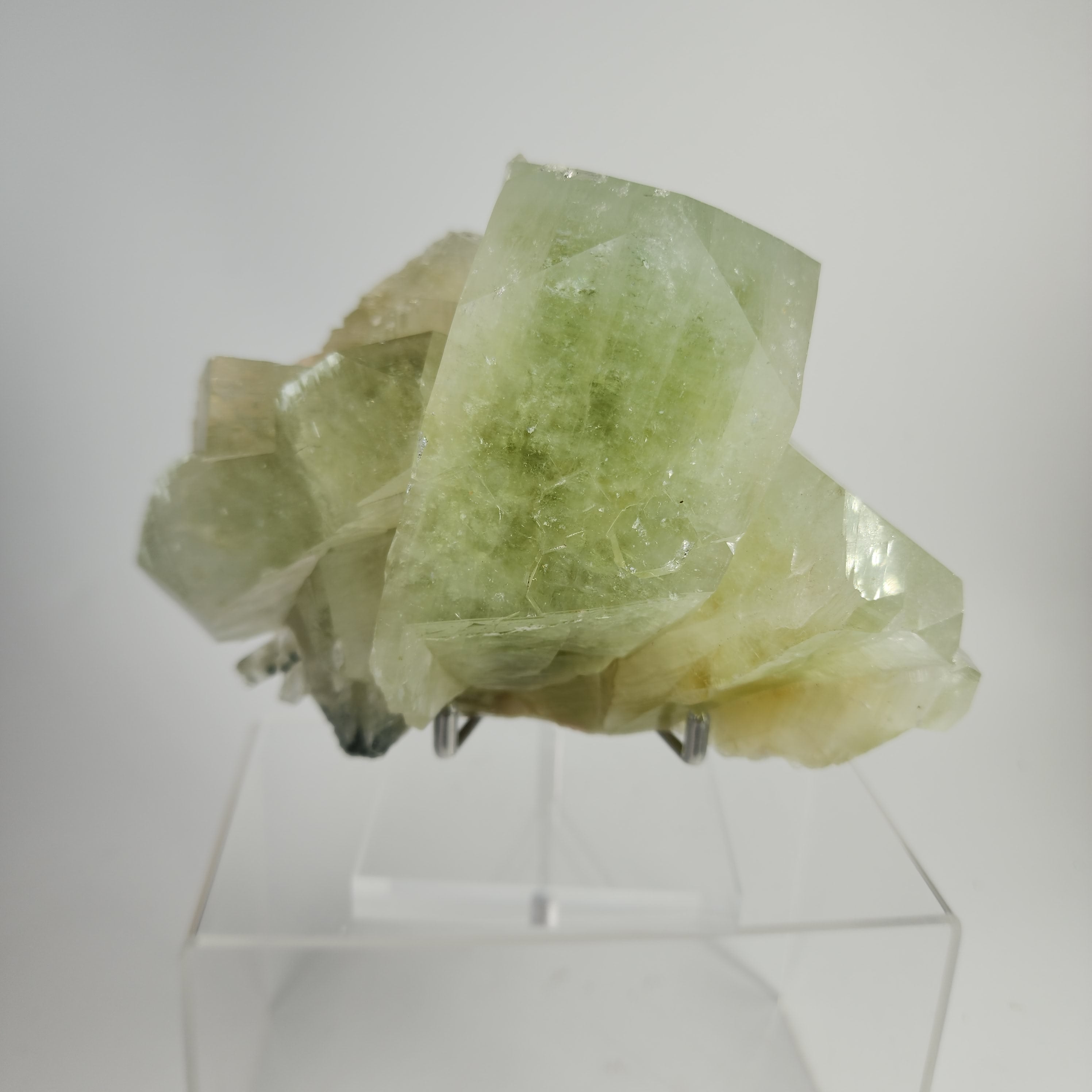 Large Cubed Green Apophyllite Specimen #13 from Maharashtra, India