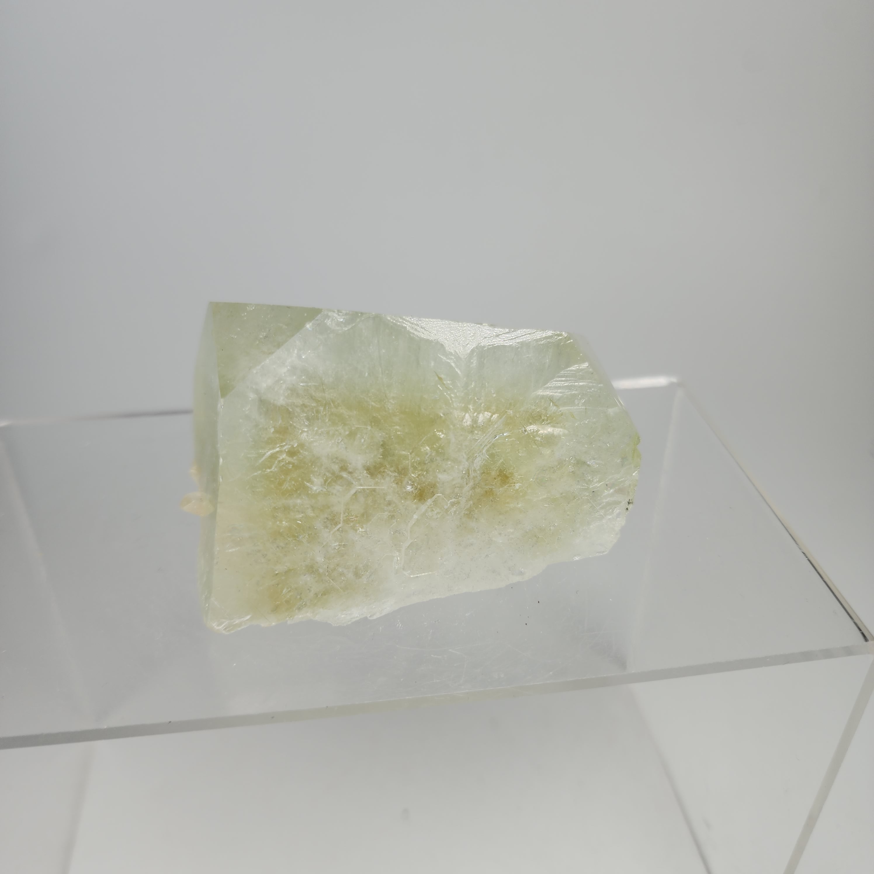 Large Cubed Green Apophyllite Specimen #24 from Maharashtra, India