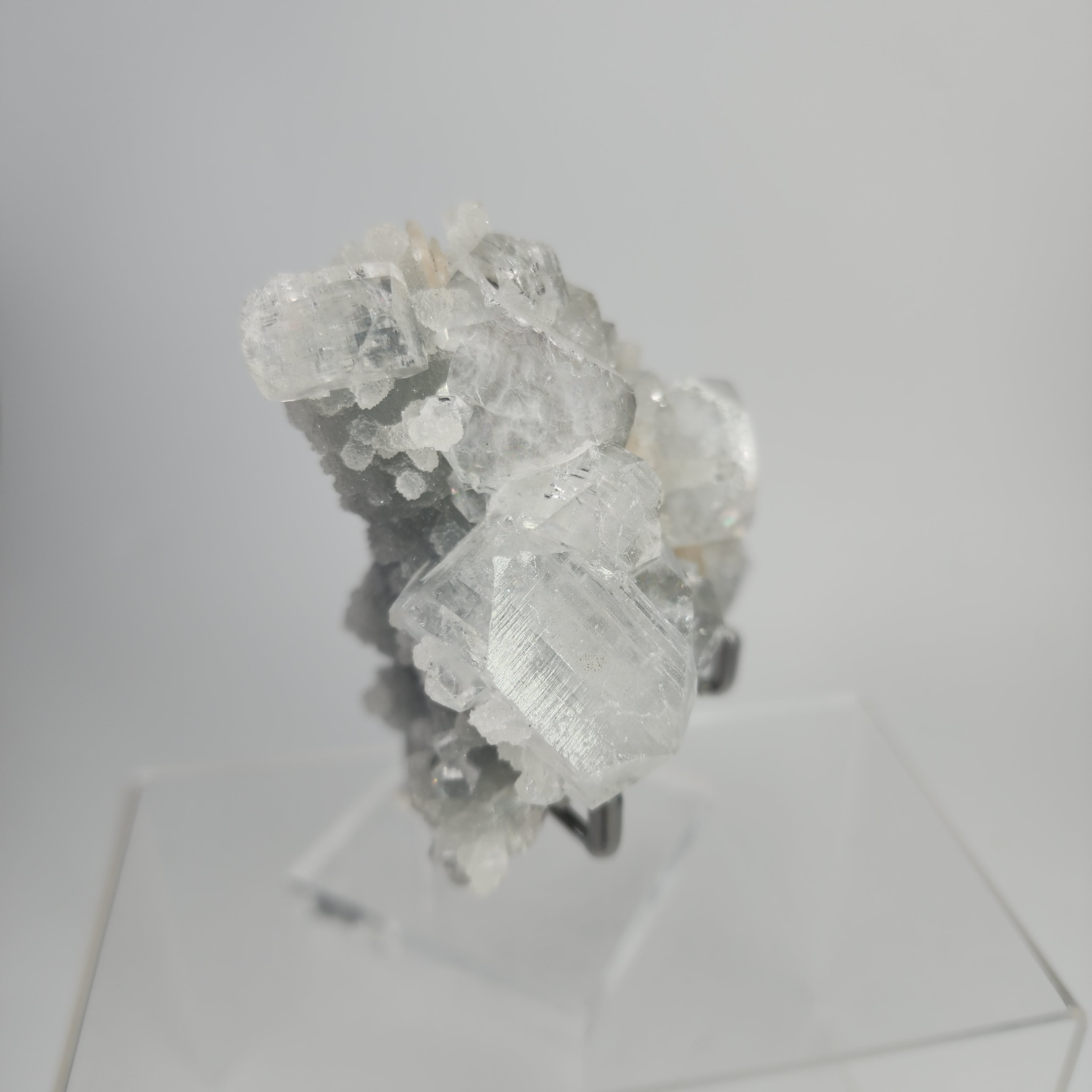 Chalcedony Stalactite with Apophyllite Specimen #2 from Nasik, Maharashtra, India