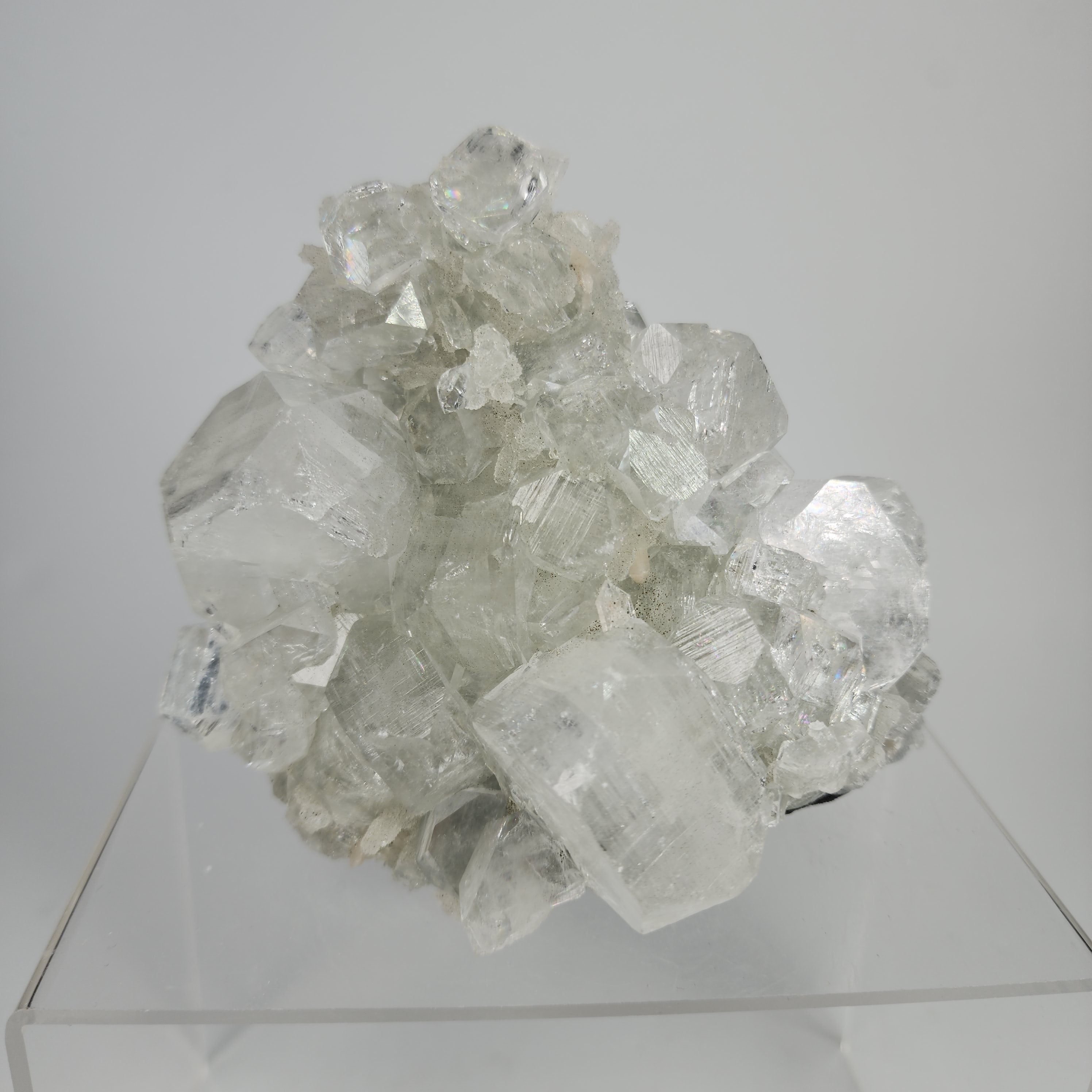 Chalcedony Stalactite with Apophyllite Specimen #4 from Nasik, Maharashtra, India