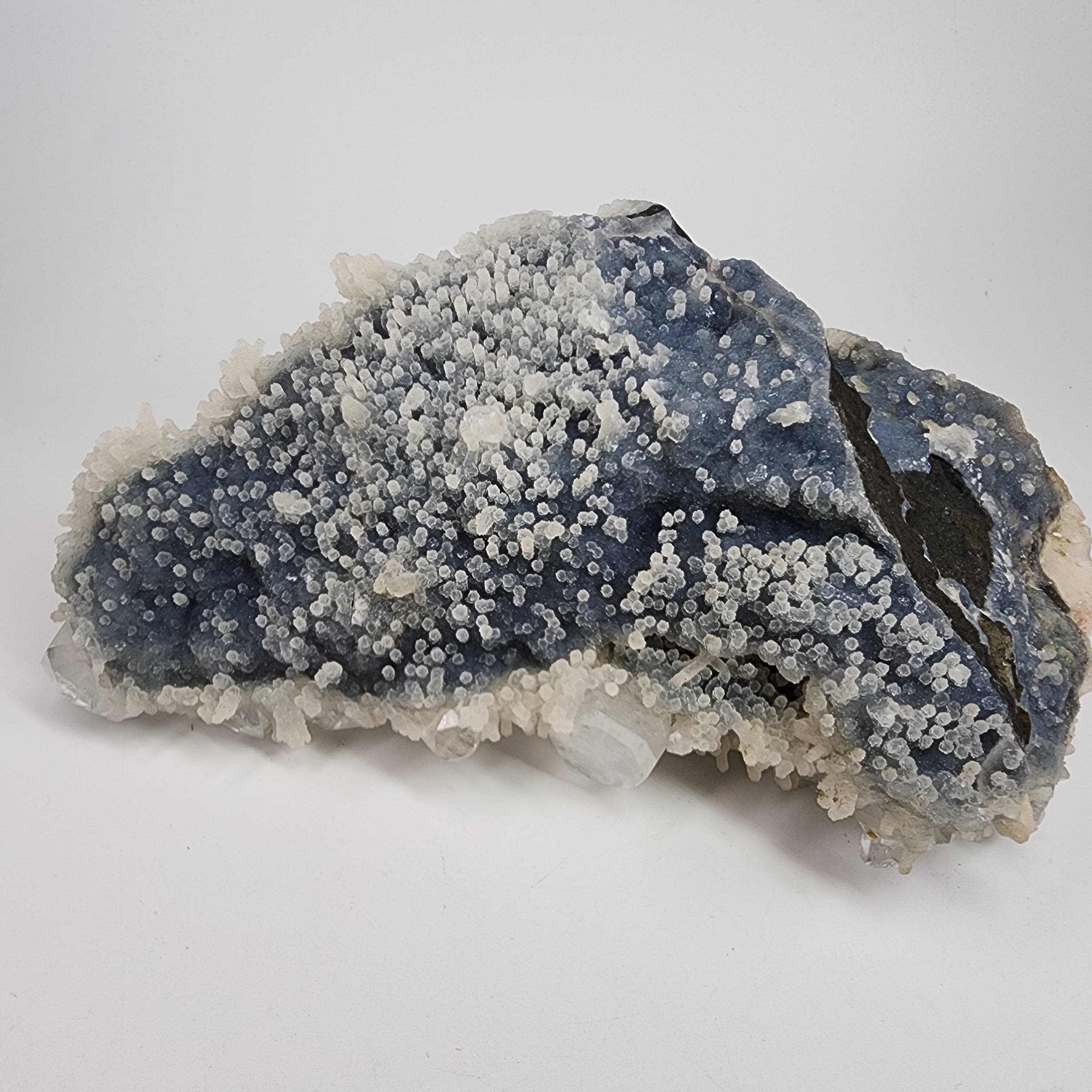 Chalcedony Stalactite with Apophyllite Specimen #11 from Nasik, Maharashtra, India