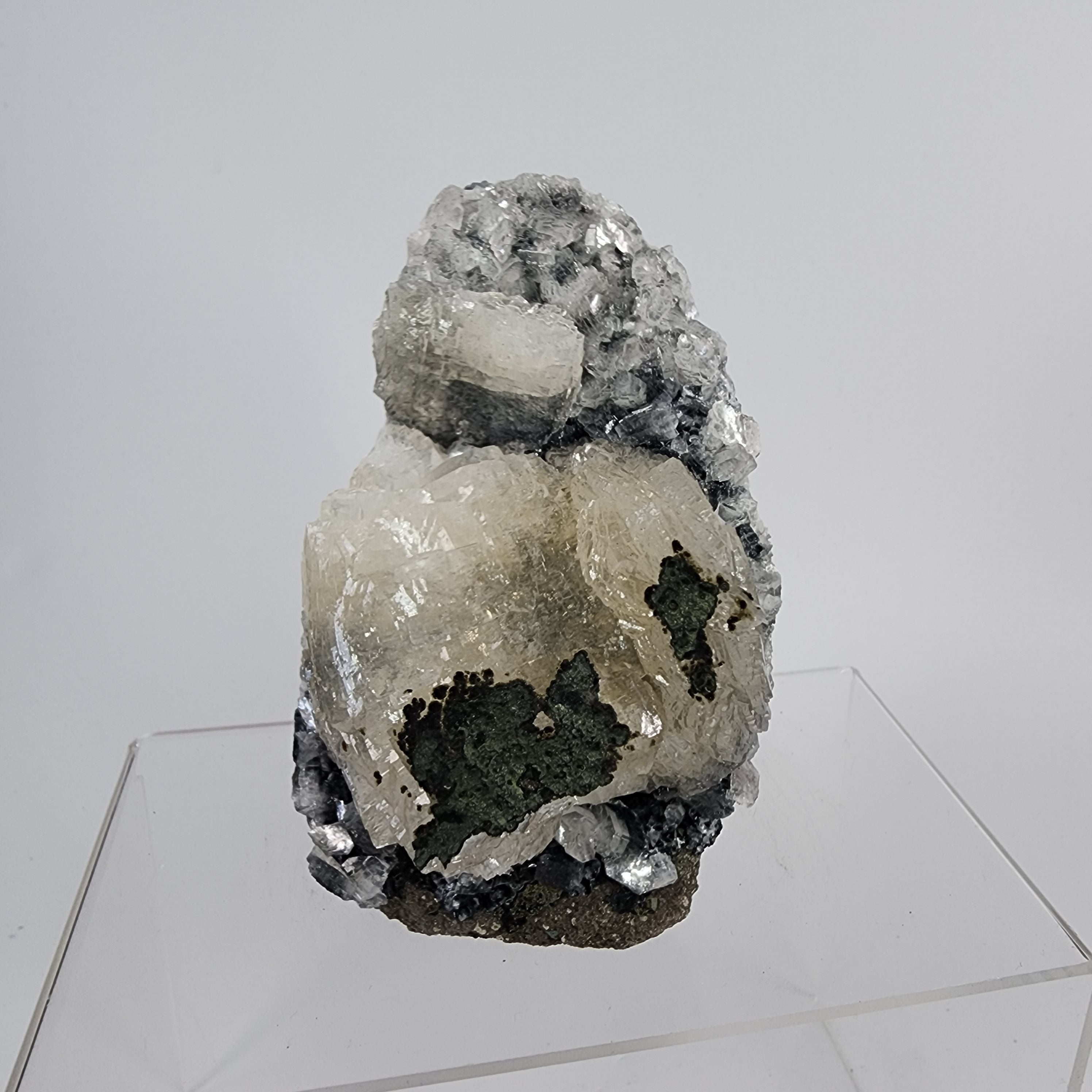 Apophyllite with Epi-Stilbite Specimen #8 from Pune District, Maharashtra, India