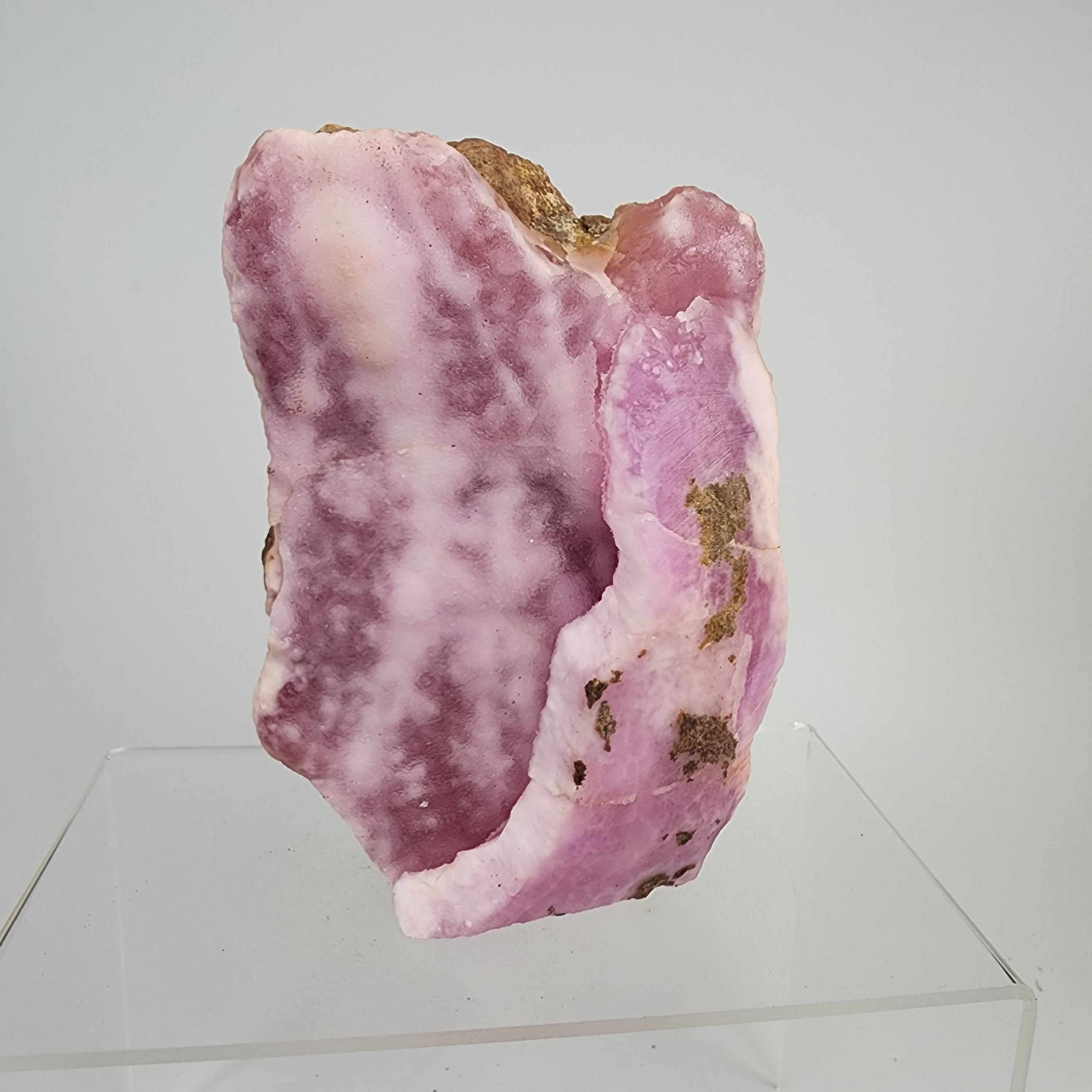 Pink Aragonite Specimen #18 from Helmand, Afghanistan