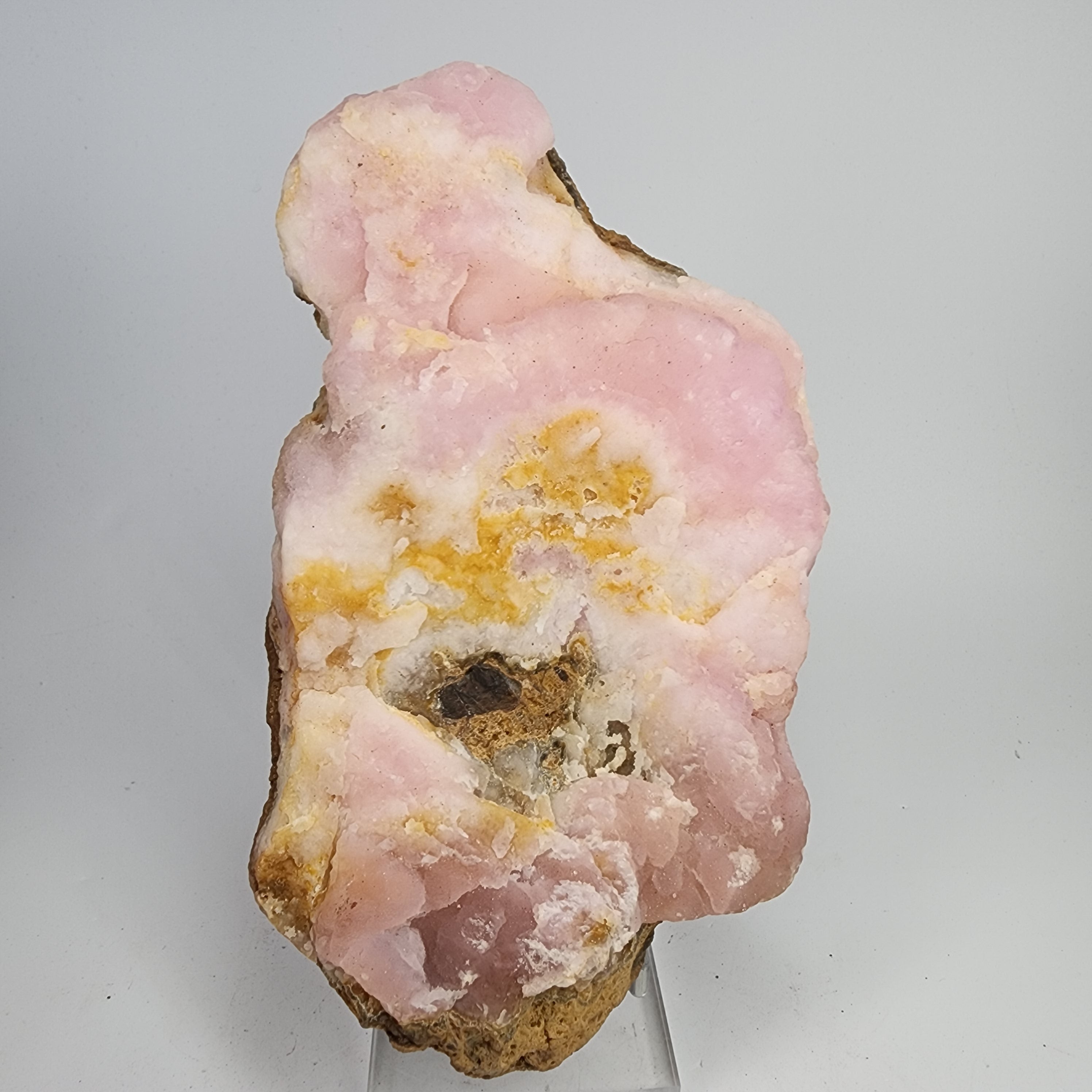 Pink Aragonite Specimen #21 from Helmand, Afghanistan