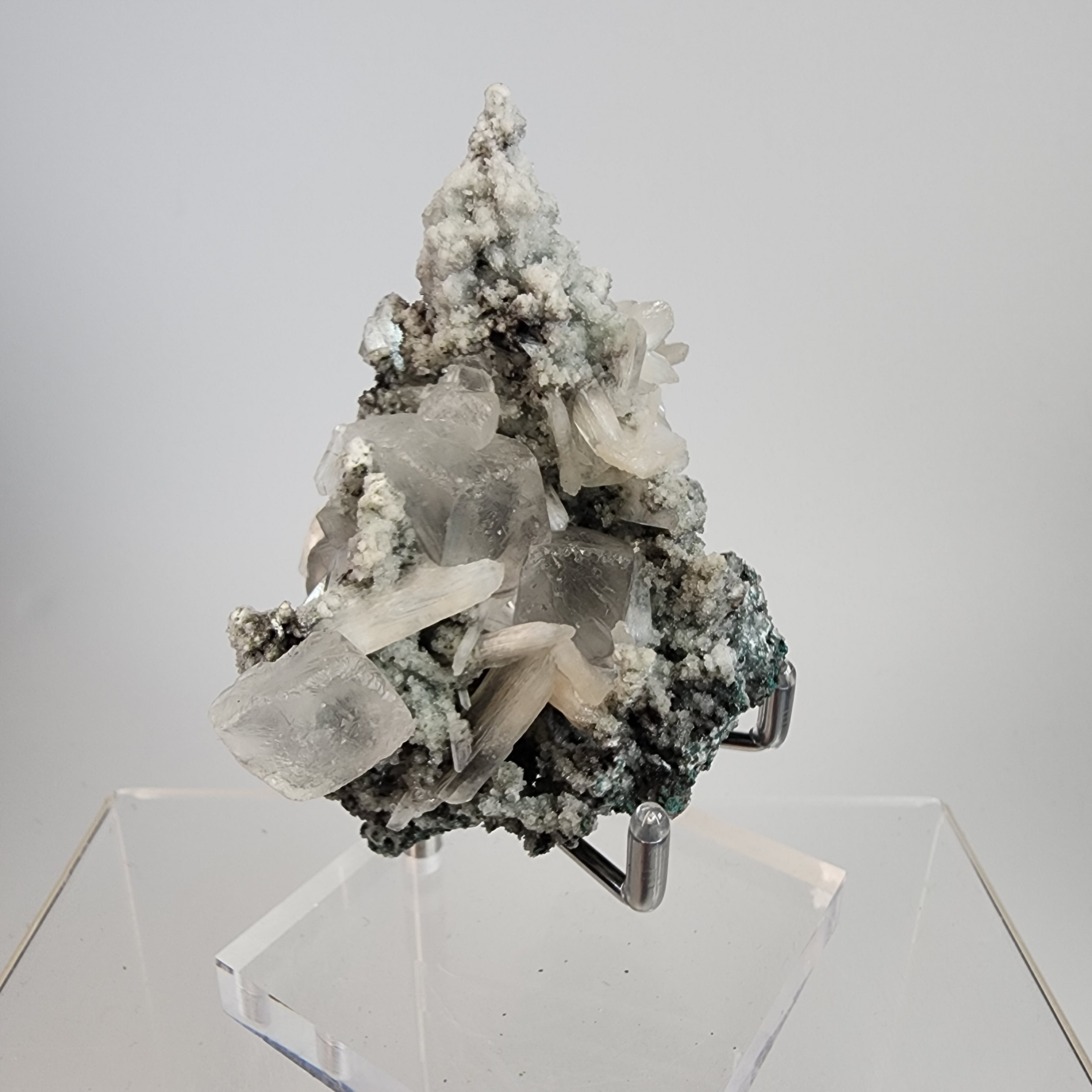 Calcite with Chalcedony Specimen #2 from Jalgaon District, Maharashtra, India