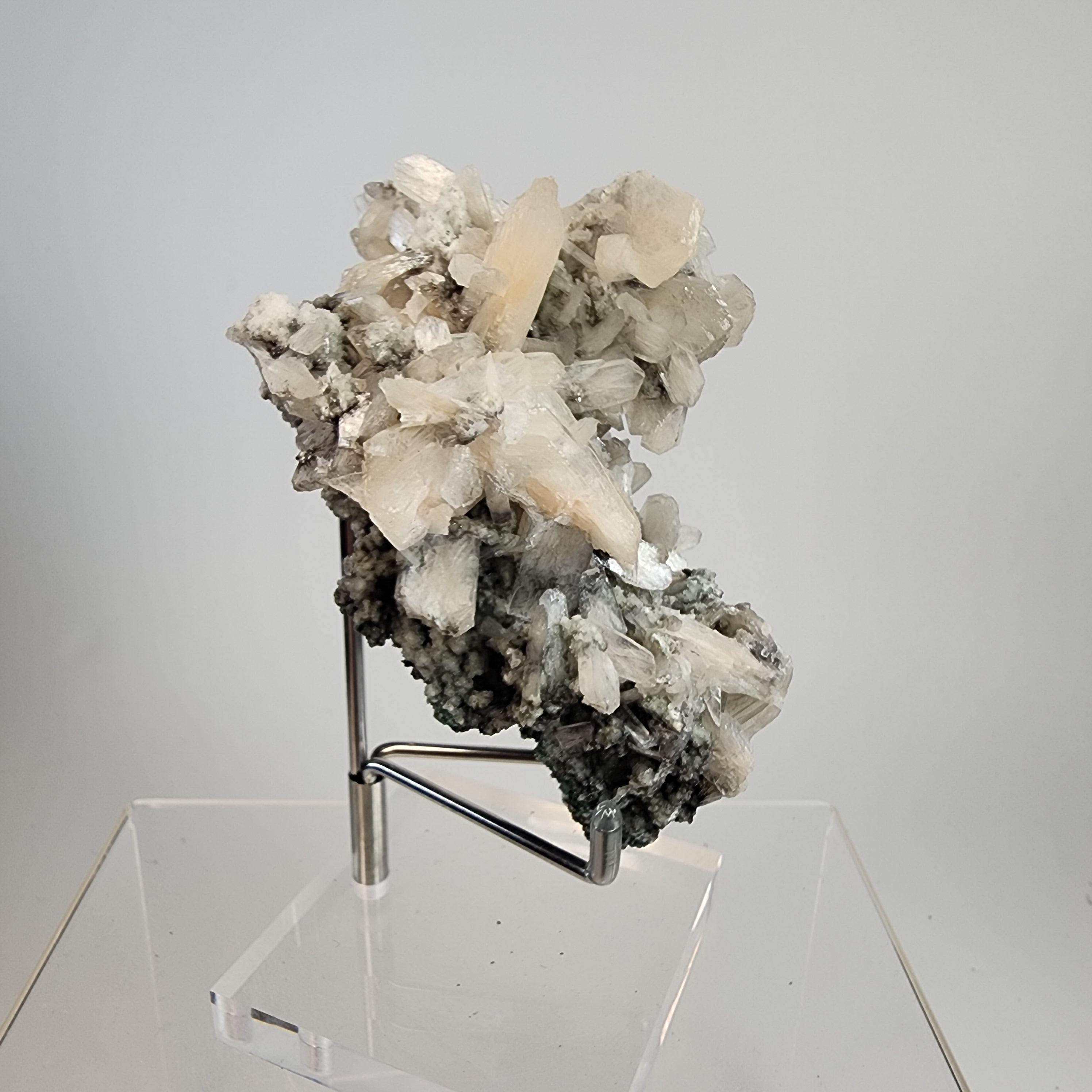 Calcite with Chalcedony Specimen #3 from Jalgaon District, Maharashtra, India