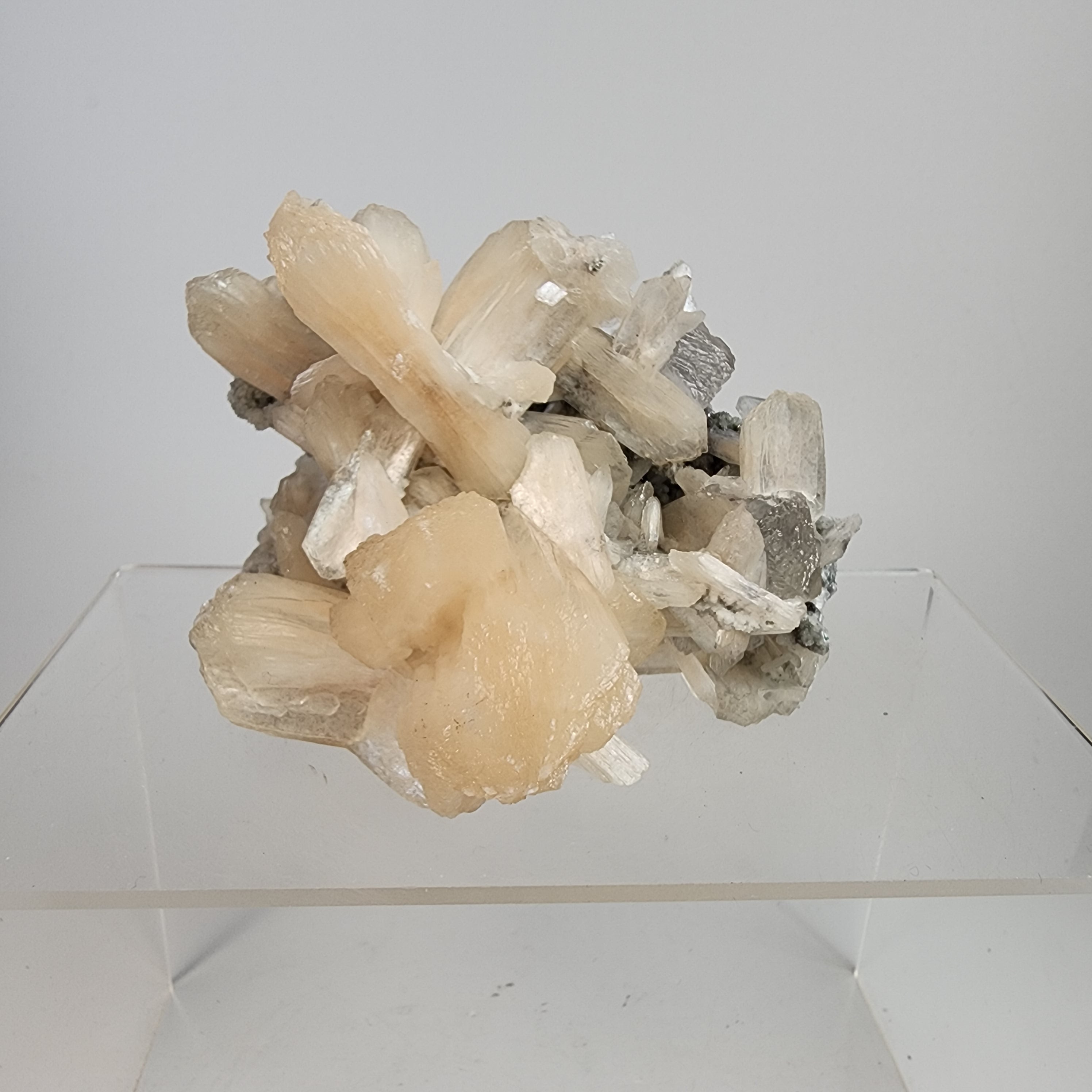 Calcite with Chalcedony Specimen #4 from Jalgaon District, Maharashtra, India