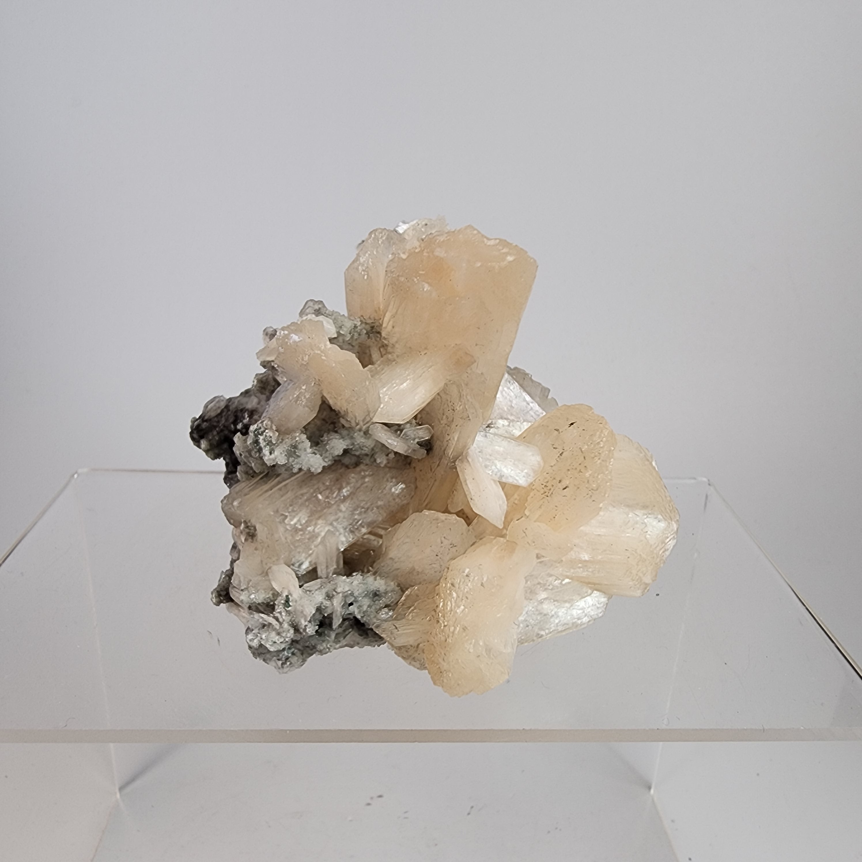 Calcite with Chalcedony Specimen #4 from Jalgaon District, Maharashtra, India