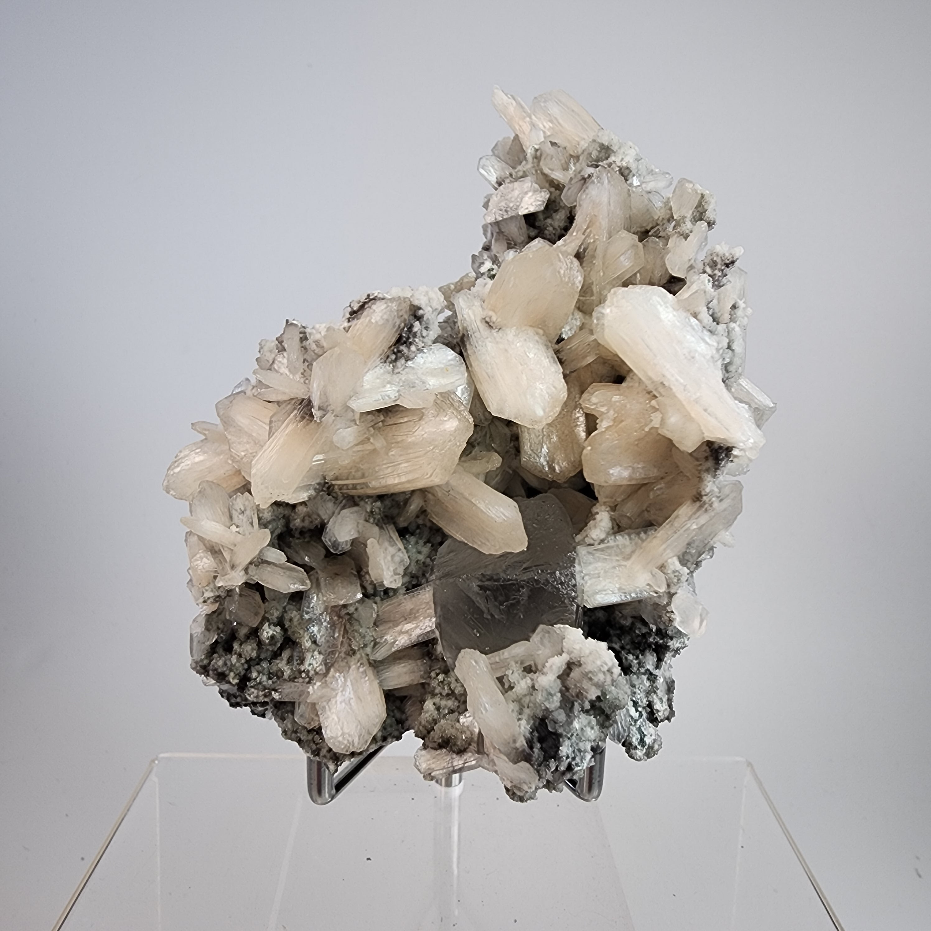 Calcite with Chalcedony Specimen #8 from Jalgaon District, Maharashtra, India