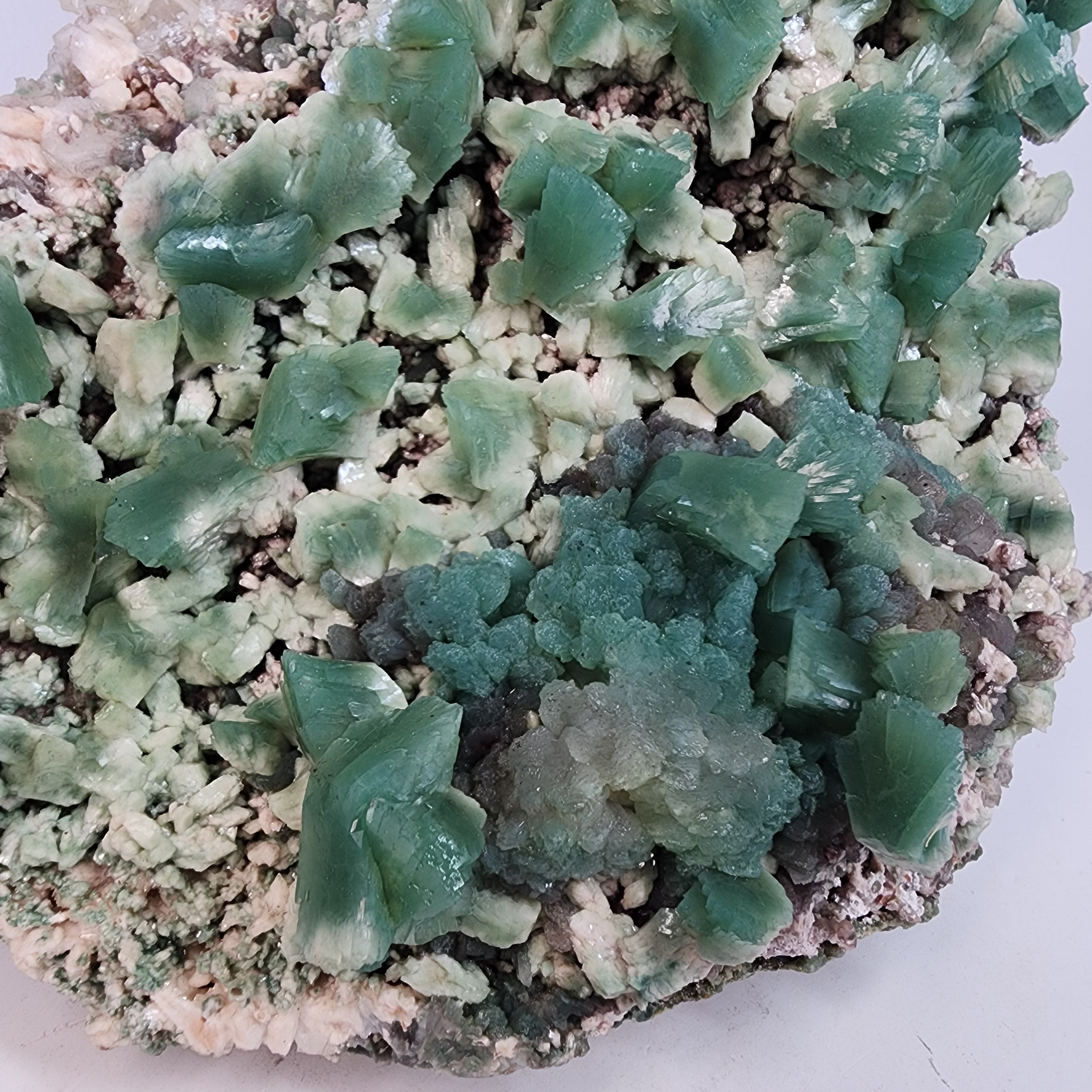 Green Heulandite Specimen #56 from Maharashtra, India