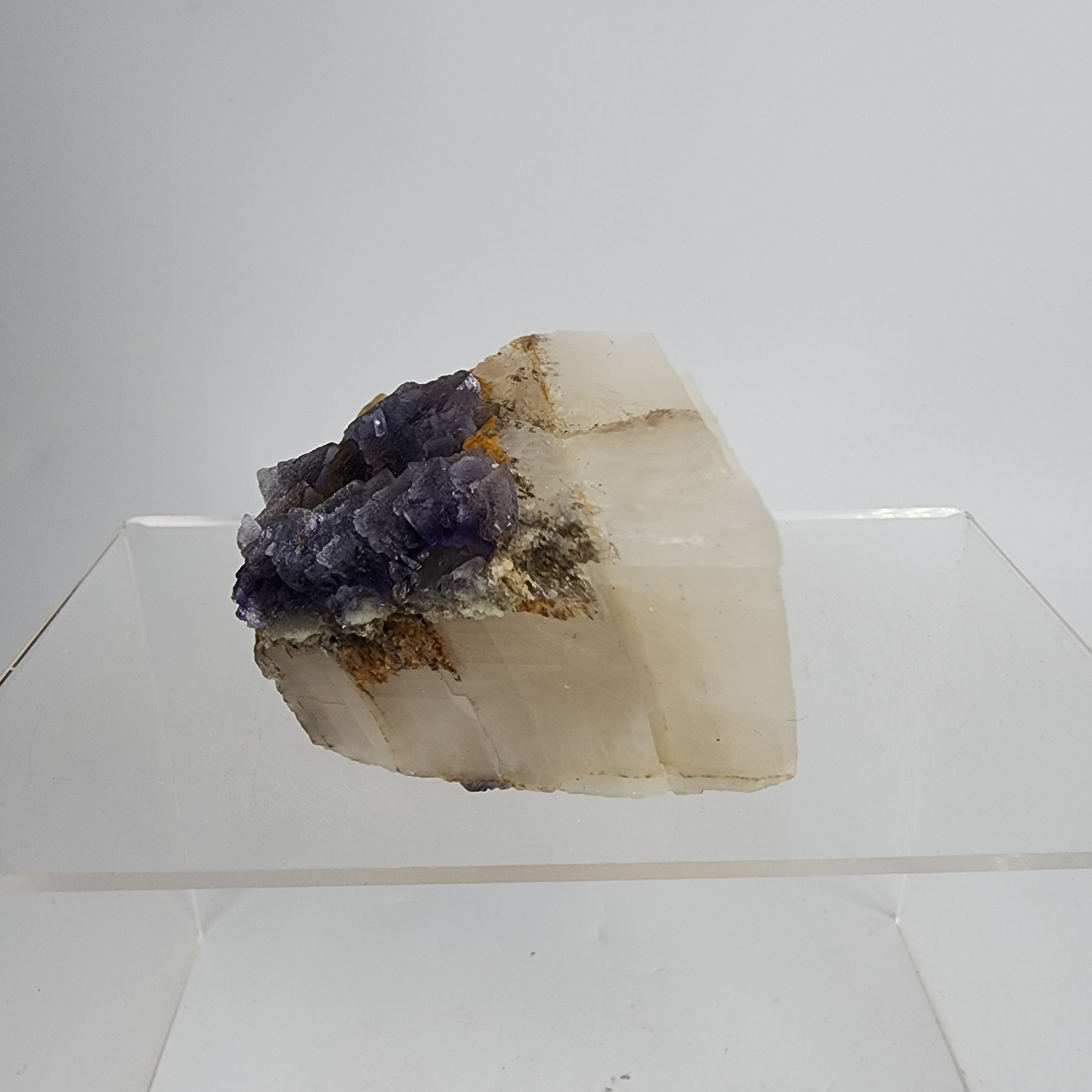 Purple Fluorite Specimen #49 from Rajasthan, India