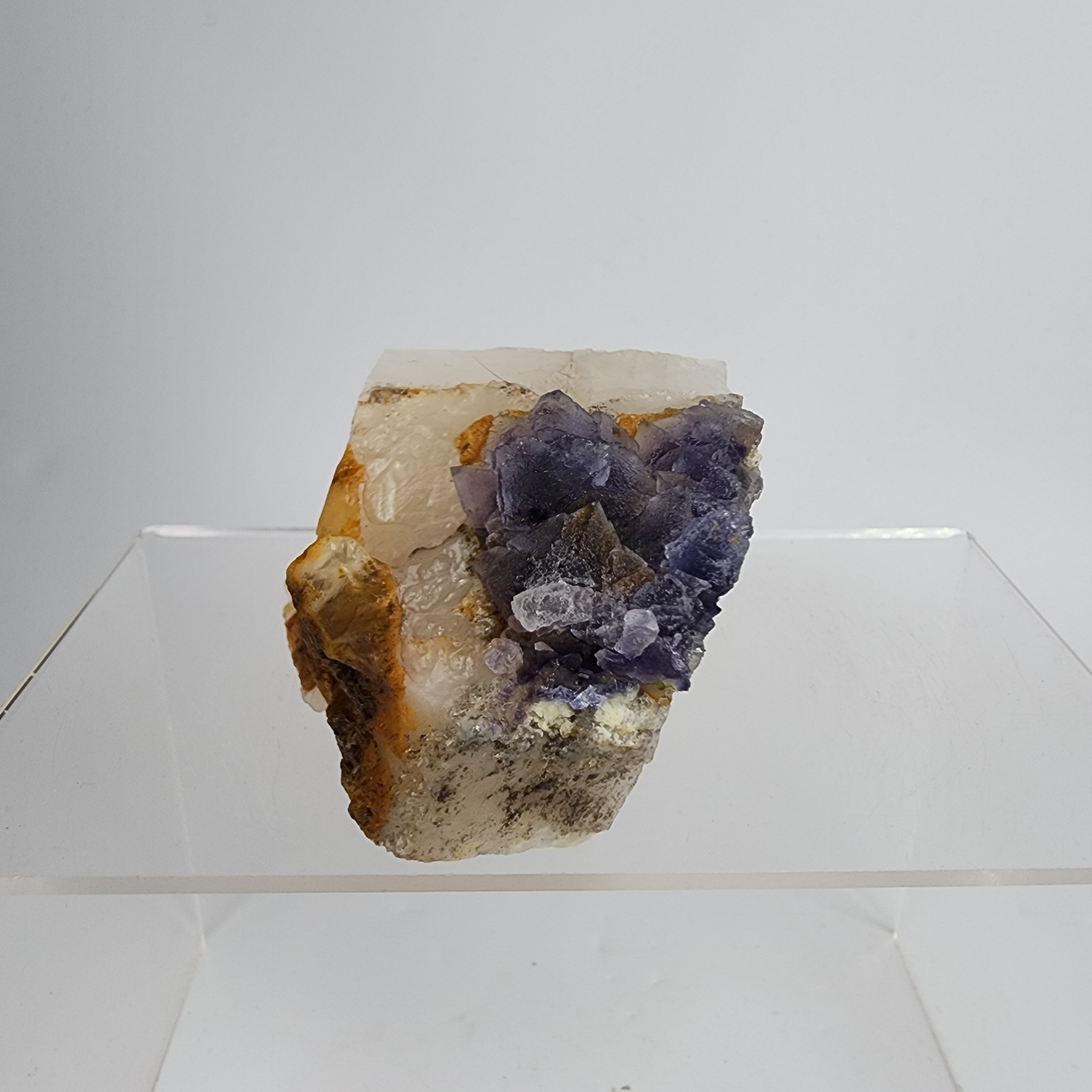 Purple Fluorite Specimen #49 from Rajasthan, India