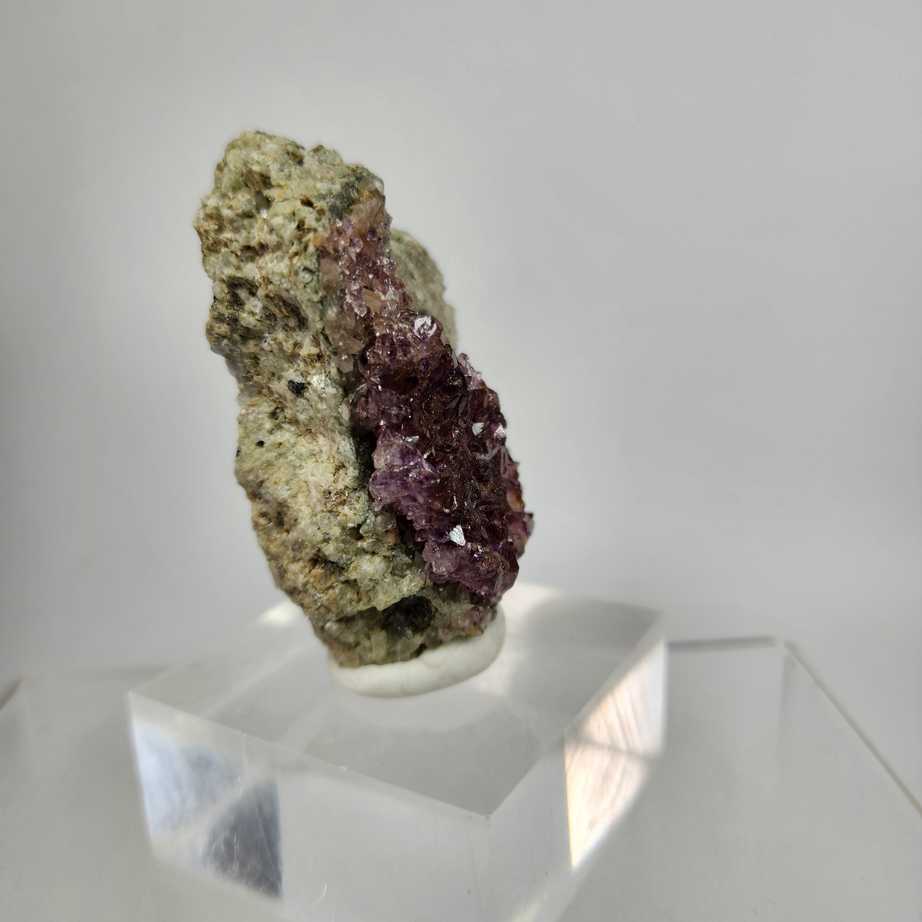 Amethyst Specimen #13 from Karur District, Tamil Nadu, India