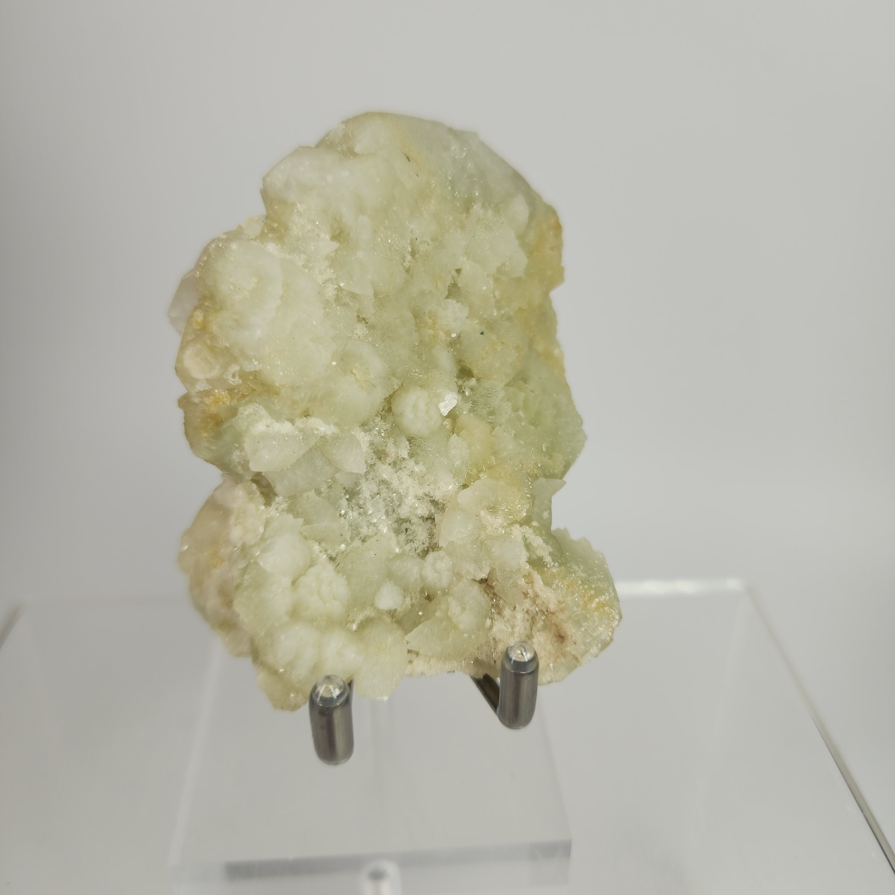 Celadonite Included Calcite Specimen #18 from Maharashtra, India