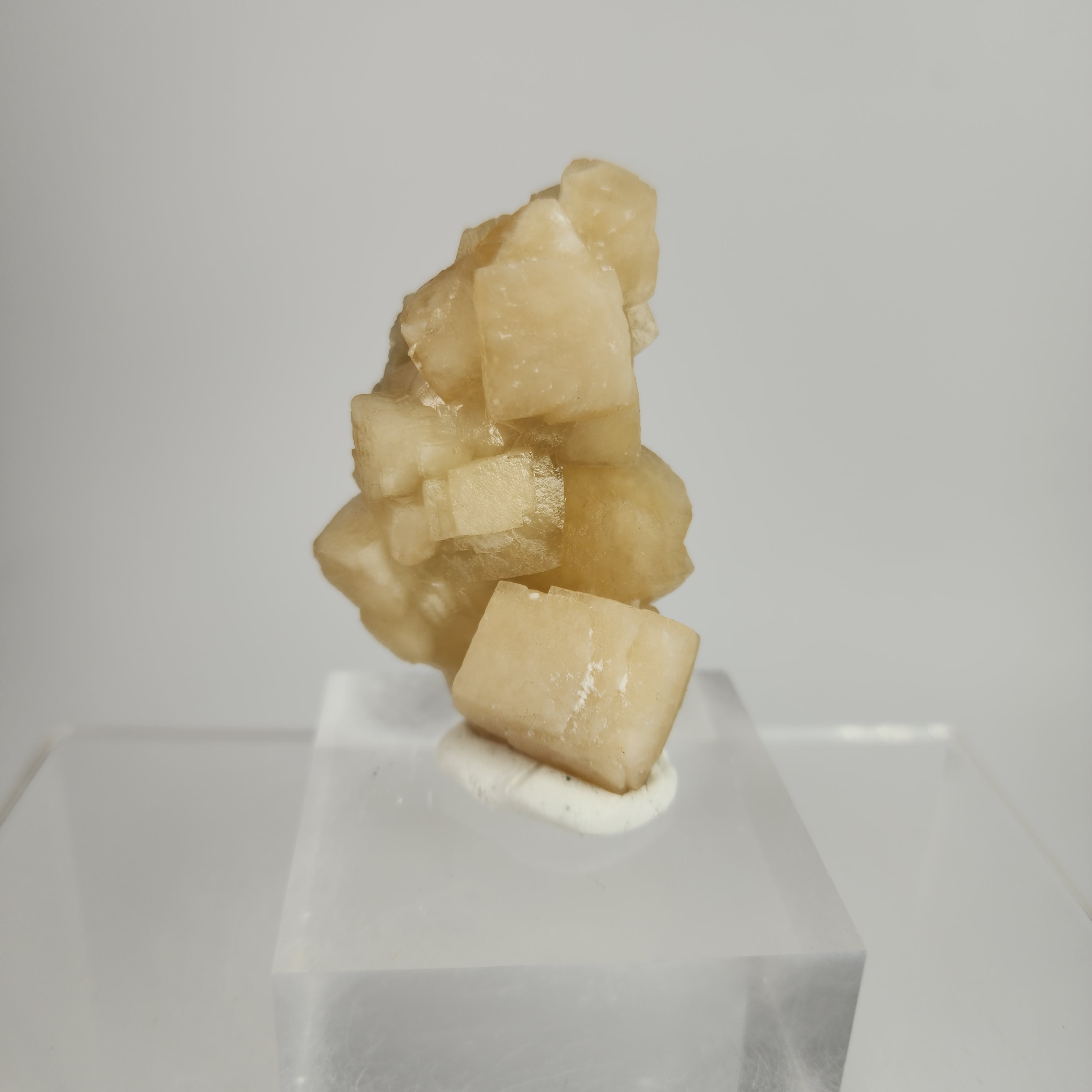 Celadonite Included Calcite Specimen #29 from Maharashtra, India