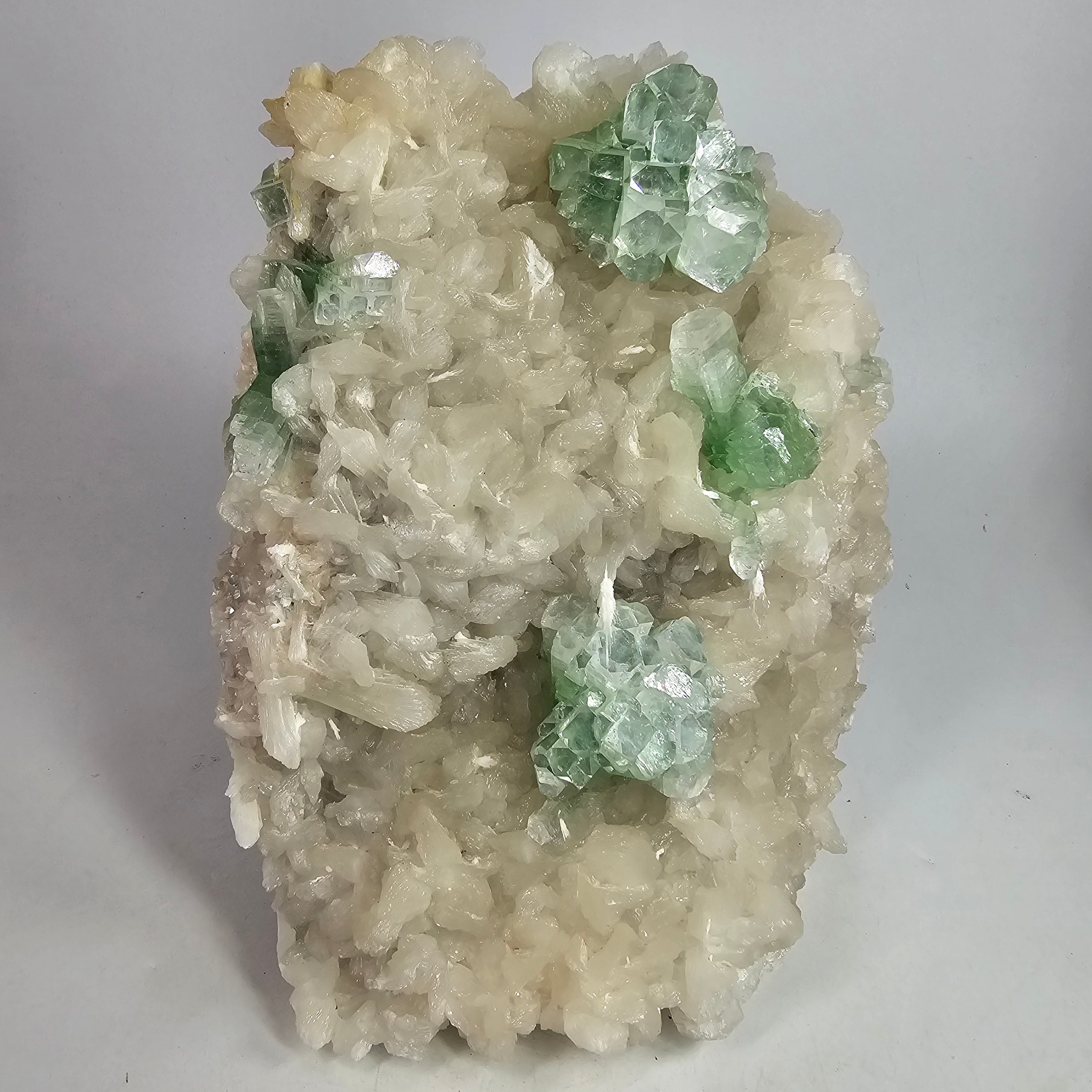 Disco Ball Apophyllite Old Stock Specimen #24 from Pune District, Maharashtra, India