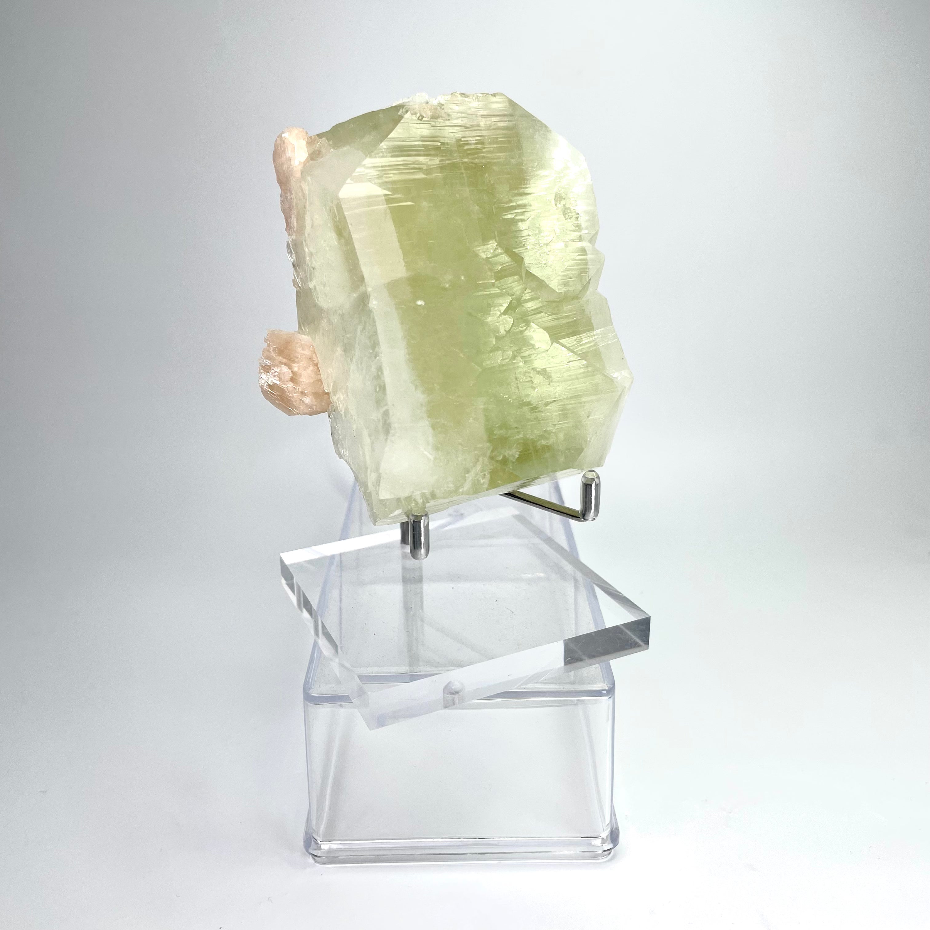 Large Cubed Green Apophyllite Specimen #14 from Maharashtra, India