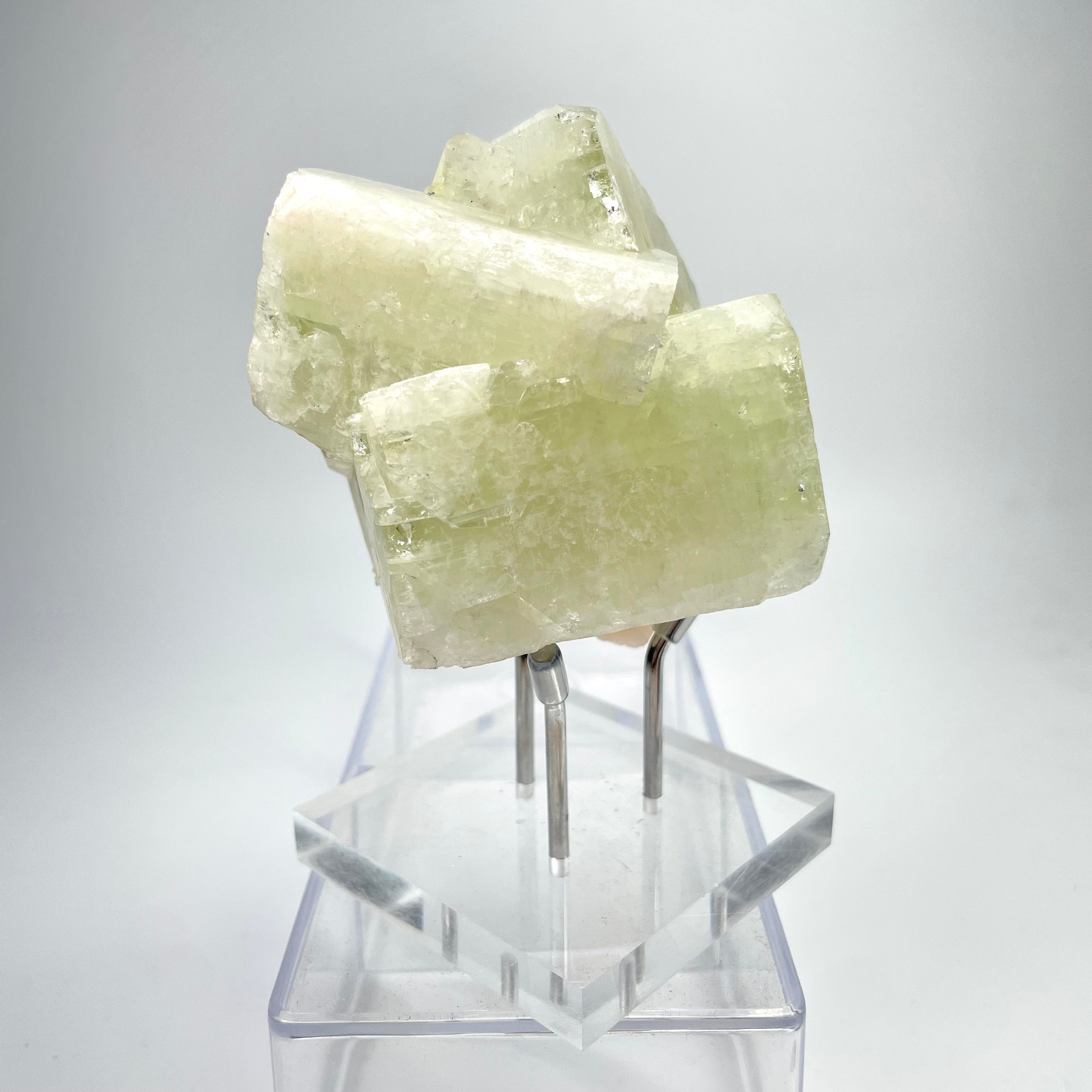 Large Cubed Green Apophyllite Specimen #29 from Maharashtra, India